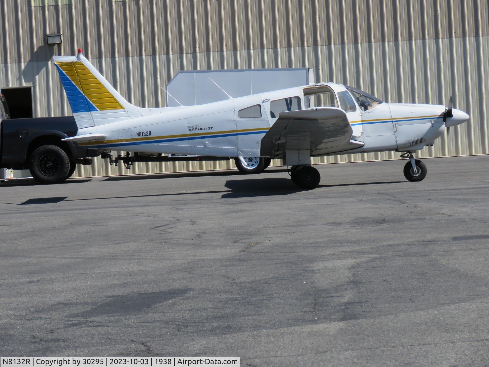 N8132R, 1979 Piper PA-28-181 Archer II C/N 28-8090166, Parked