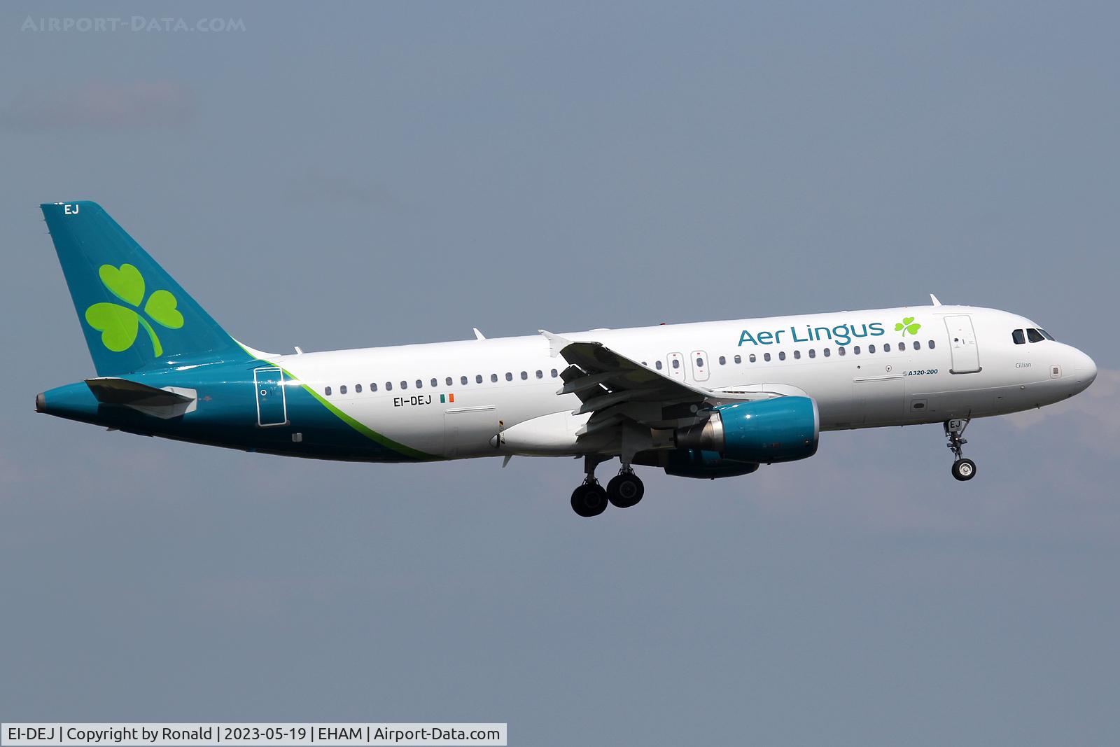 EI-DEJ, 2005 Airbus A320-214 C/N 2364, at spl