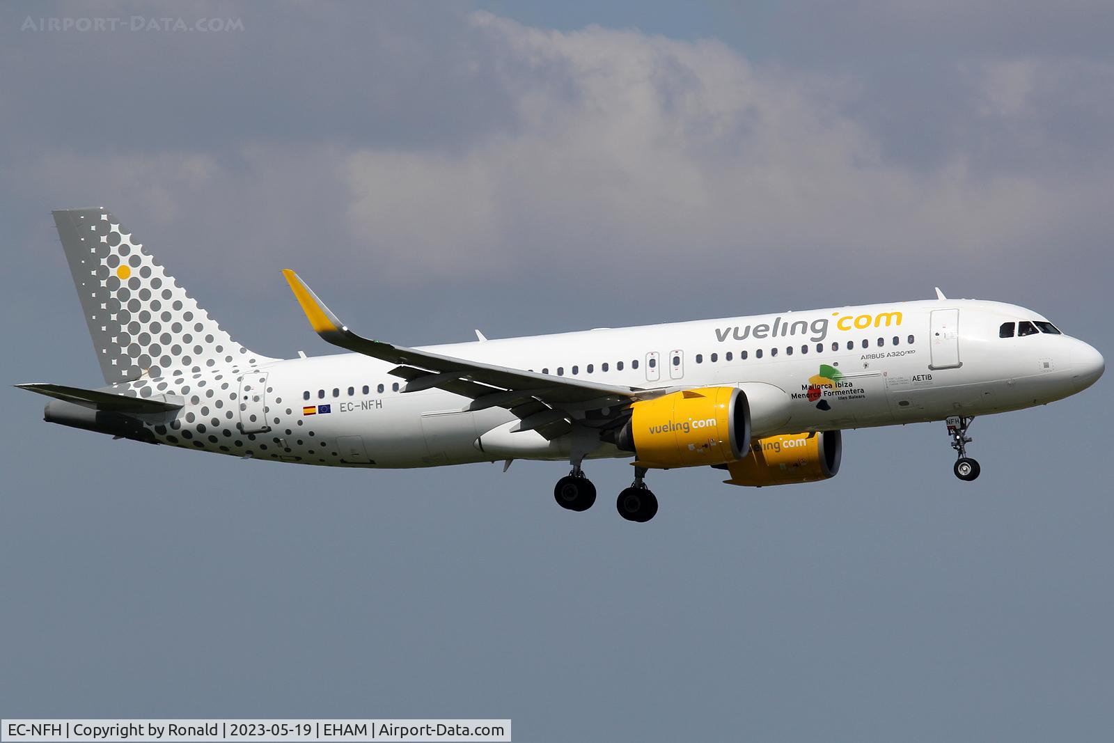 EC-NFH, 2019 Airbus A320-271N C/N 9078, at spl