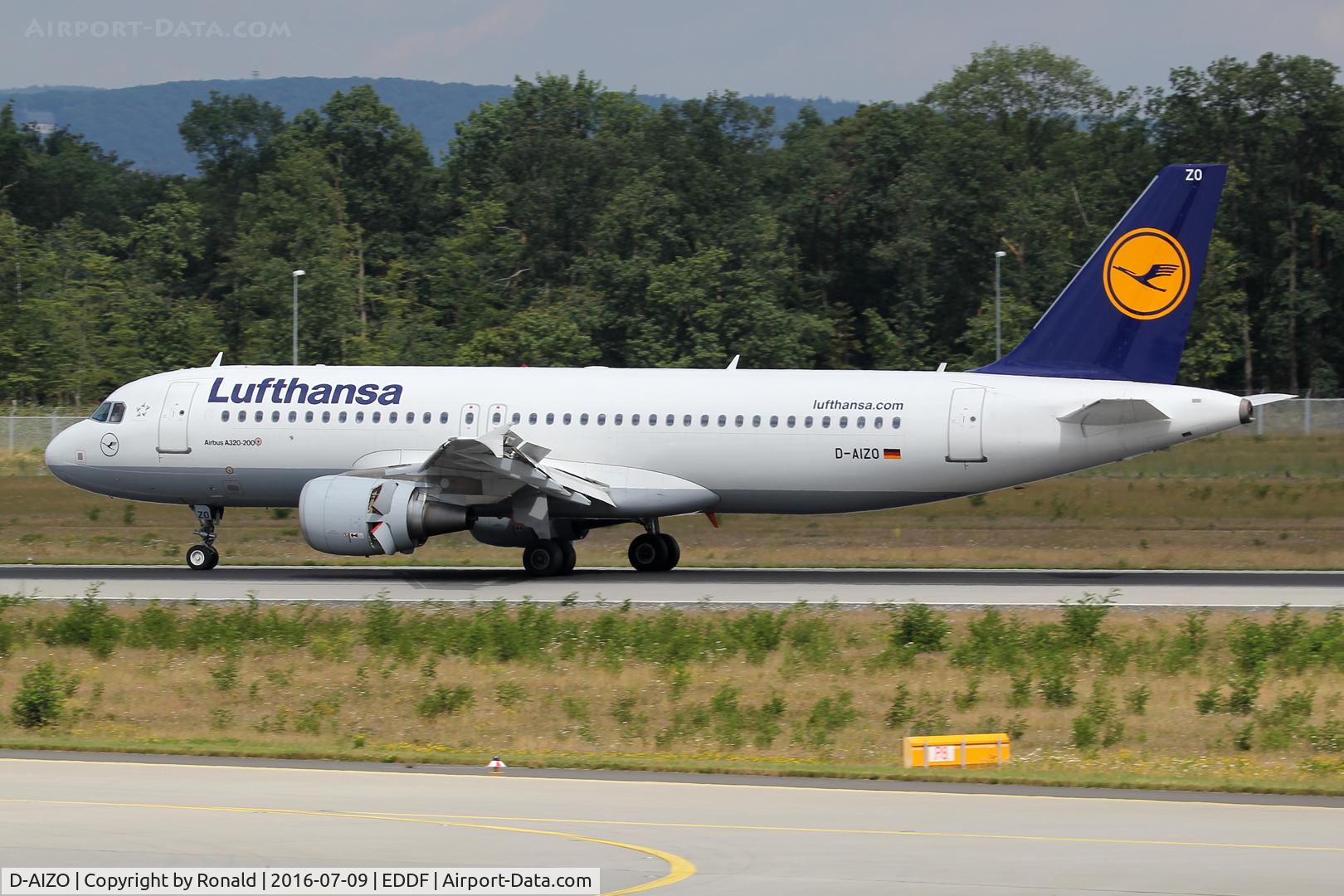 D-AIZO, 2012 Airbus A320-214 C/N 5441, at fra