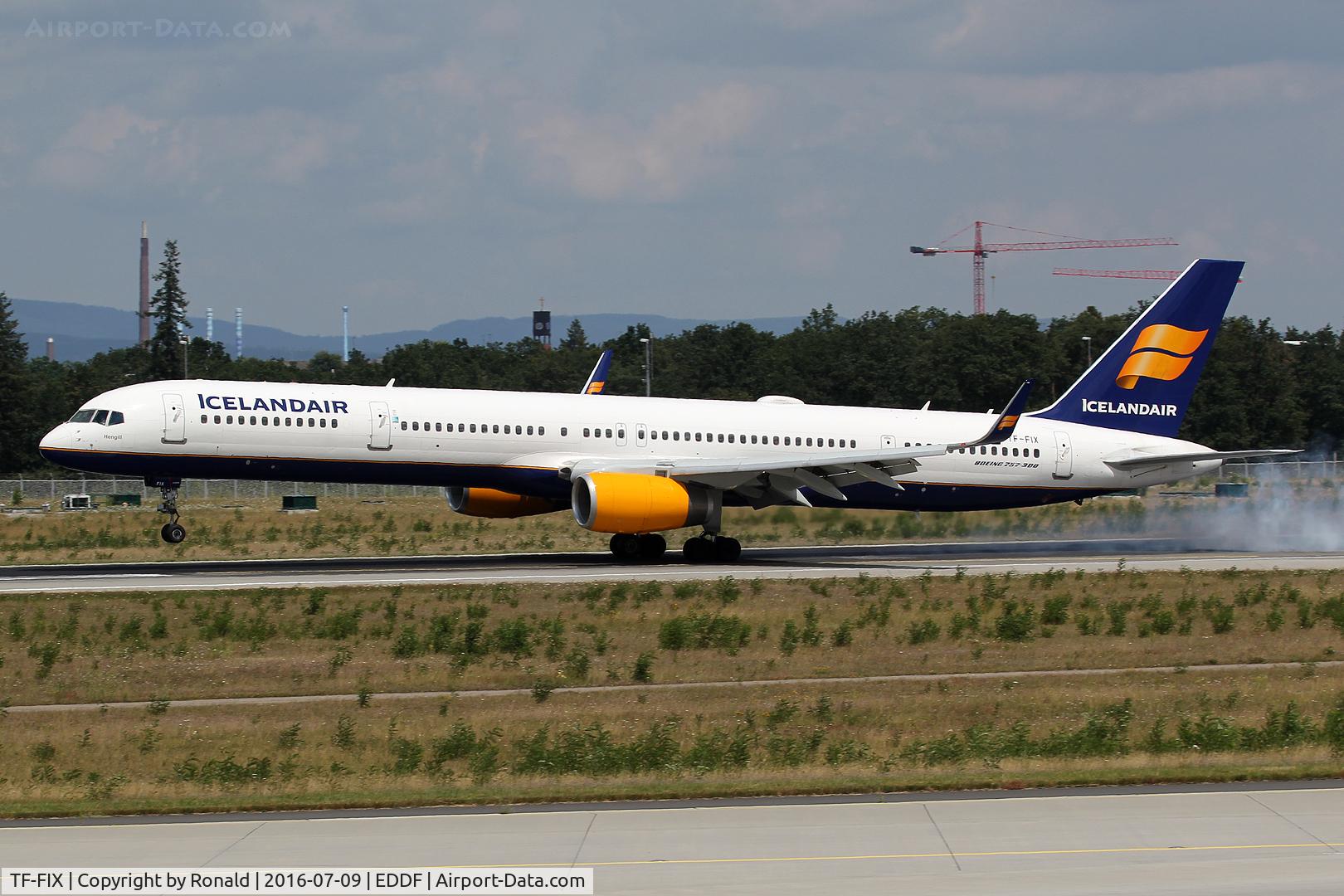 TF-FIX, 2002 Boeing 757-308 C/N 29434, at fra