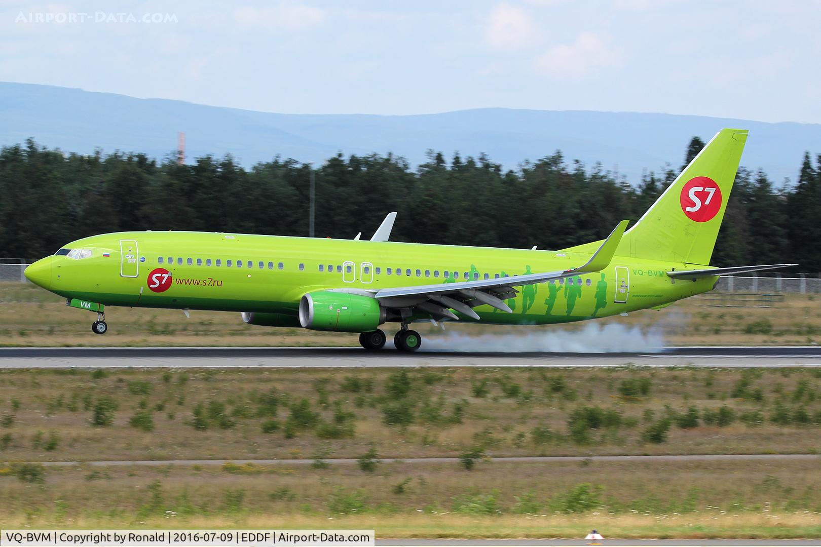 VQ-BVM, 2014 Boeing 737-8GJ C/N 41400, at fra