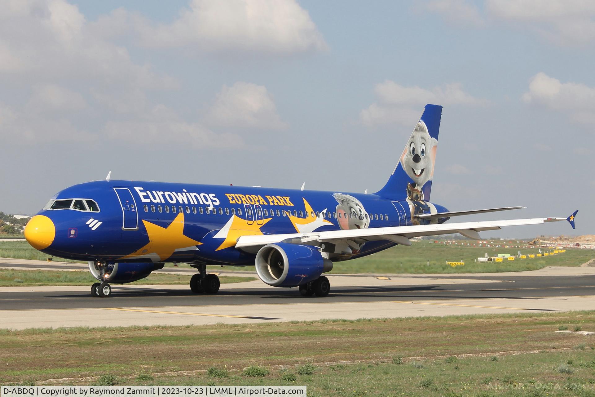 D-ABDQ, 2007 Airbus A320-214 C/N 3121, A320 D-ABDQ Eurowings
