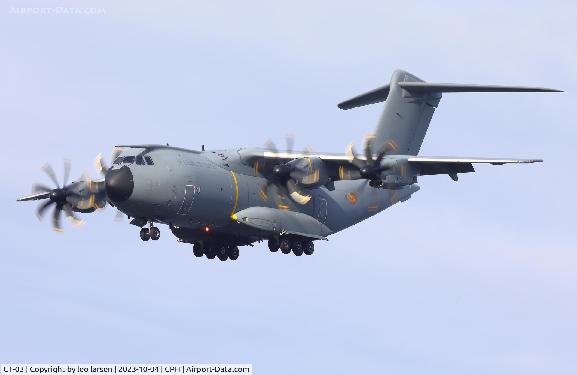 CT-03, 2020 Airbus A400M Atlas C/N 109, Copenhagen 4.10.2023