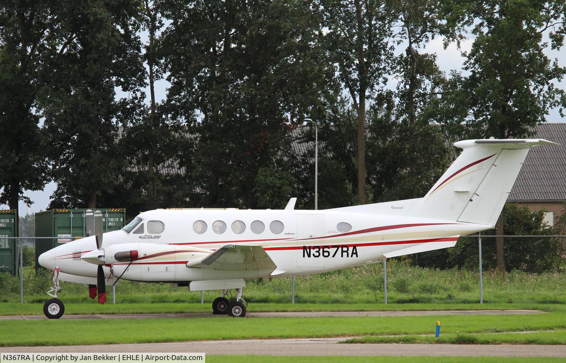N367RA, 1978 Beech 200 Super King Air C/N BB-367, Lelystad Airport