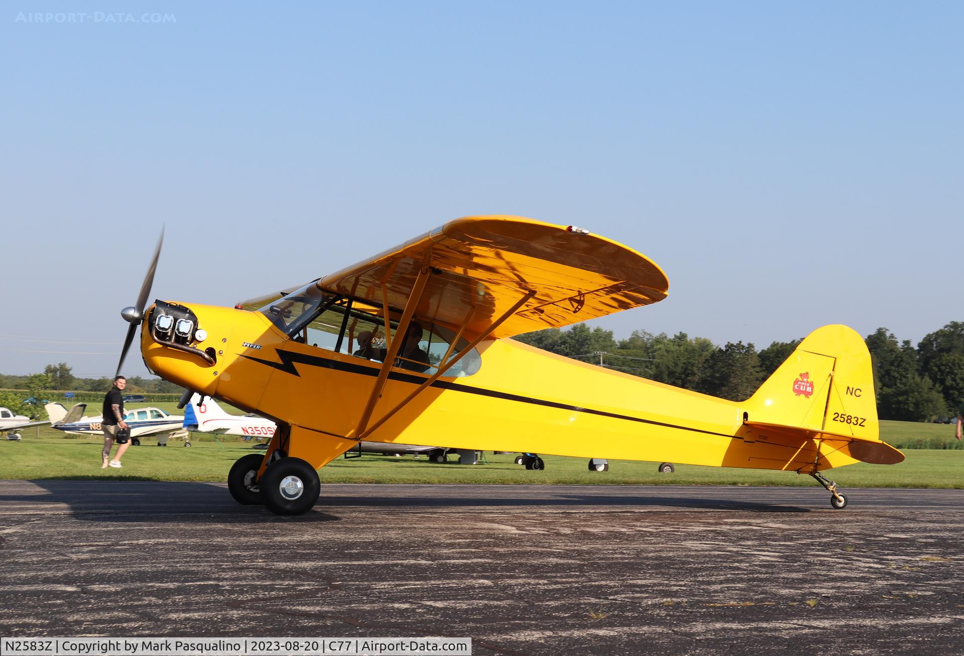 N2583Z, 1946 Piper J-3 Cub C/N 18687, Piper J-3