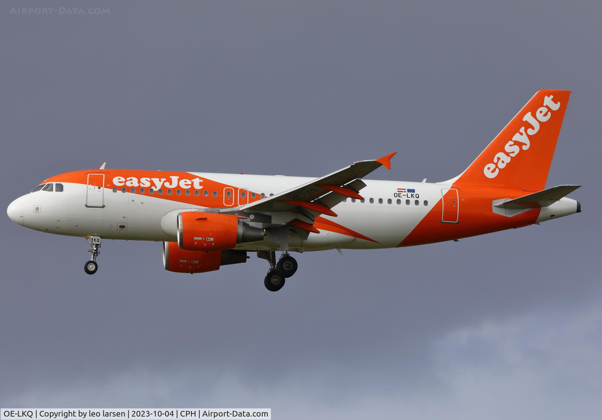 OE-LKQ, 2007 Airbus A319-111 C/N 3061, Copenhagen 4.10.2023