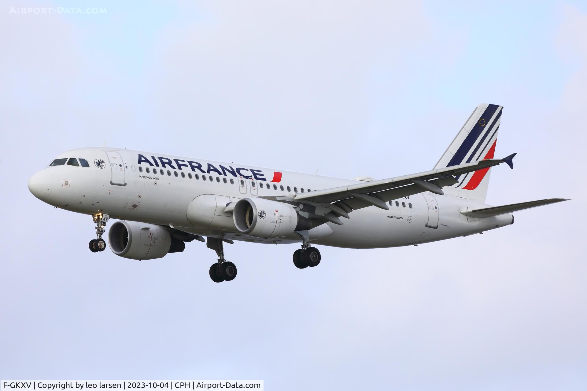 F-GKXV, 2009 Airbus A320-214 C/N 4084, Copenhagen 4.10.2023