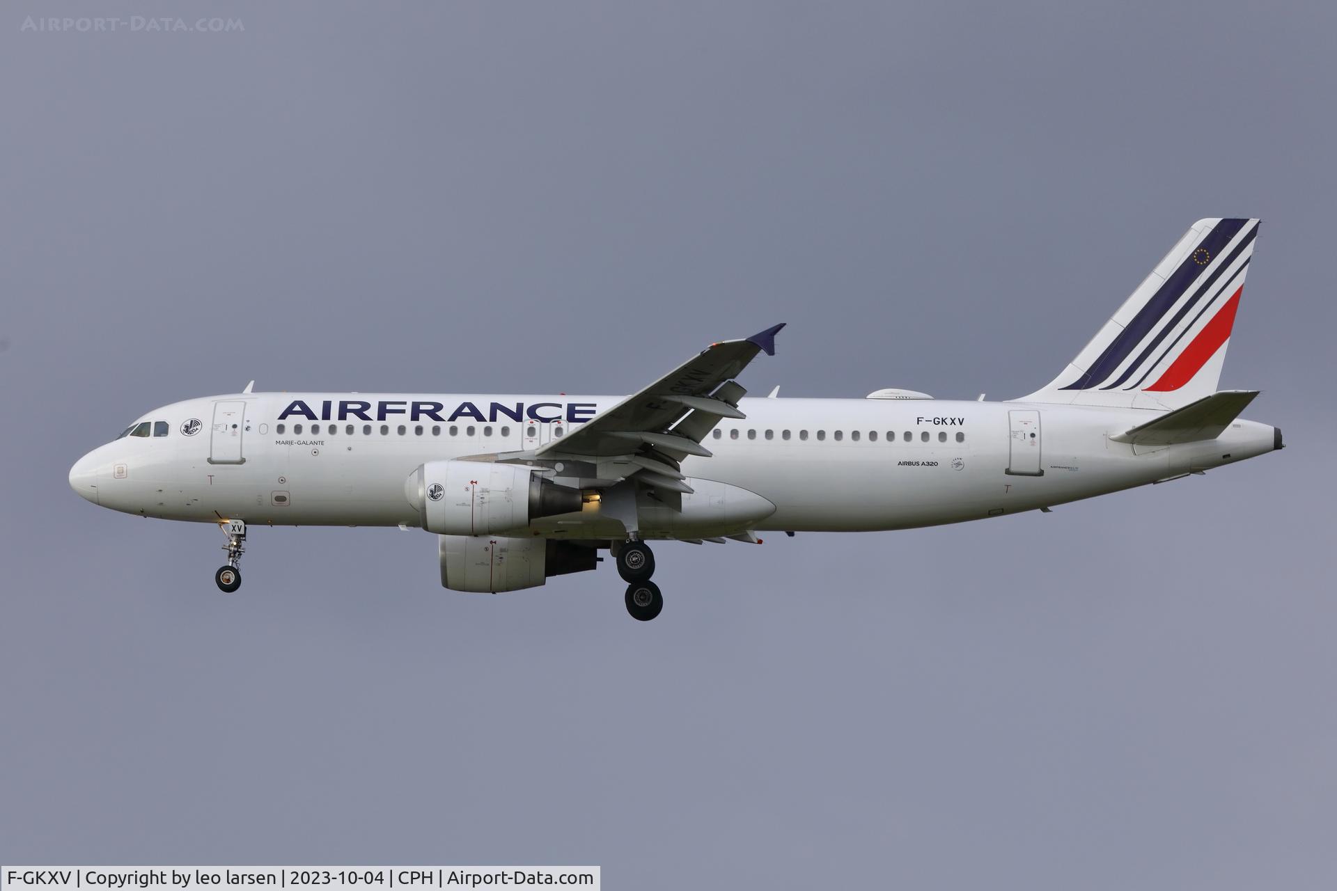 F-GKXV, 2009 Airbus A320-214 C/N 4084, Copenhagen 4.10.2023