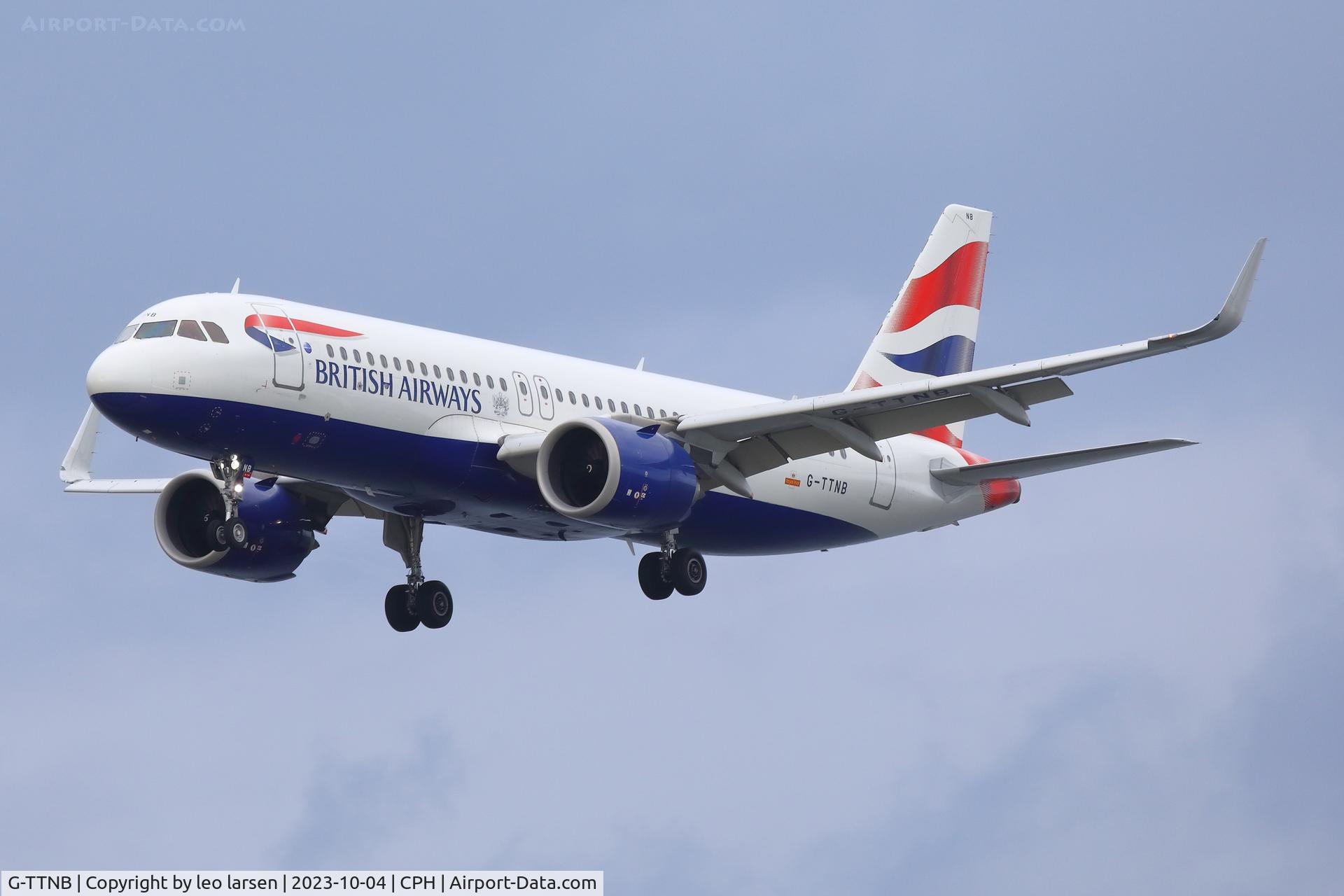 G-TTNB, 2018 Airbus A320-251NEO C/N 8139, Copenhagen 4.10.2023