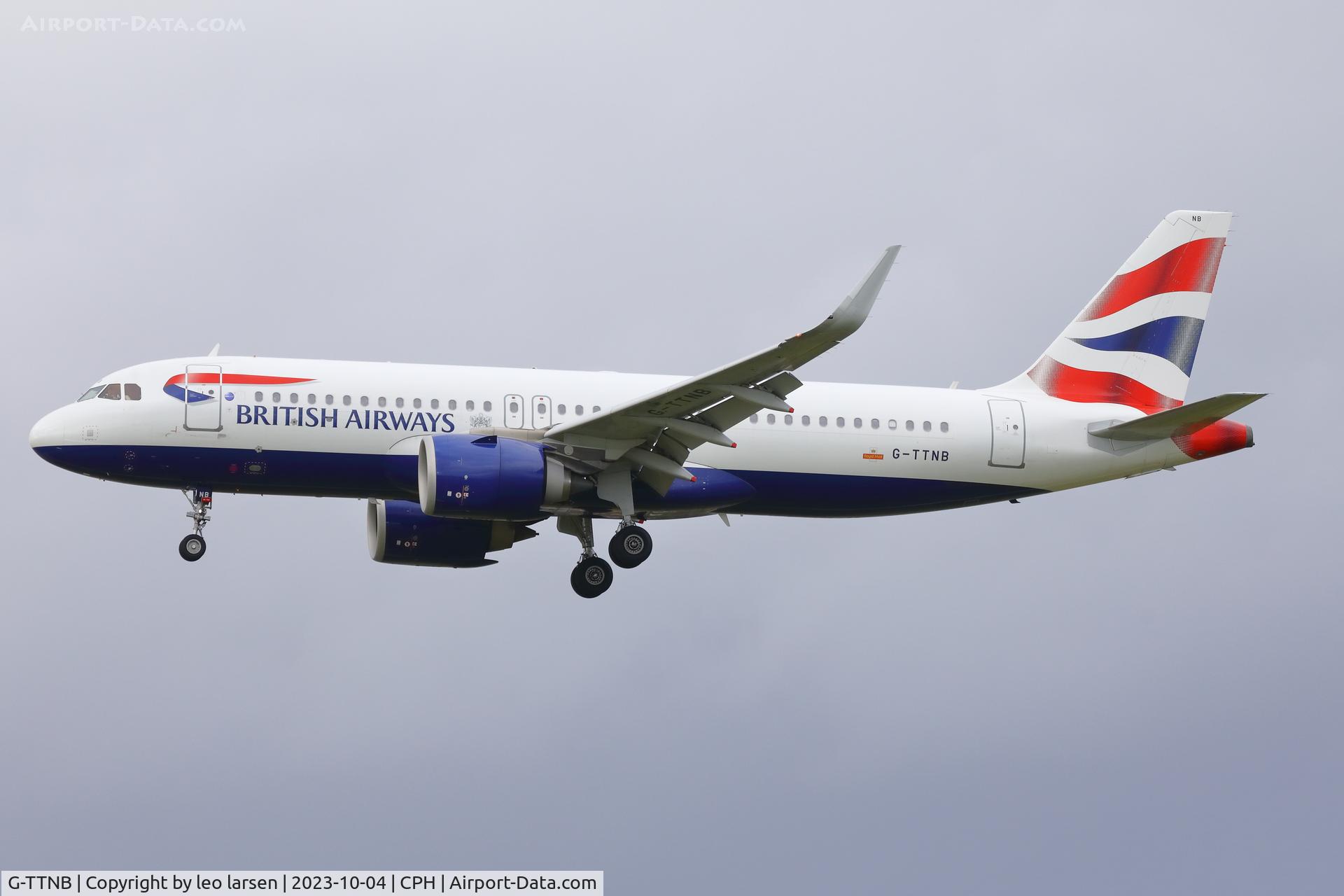 G-TTNB, 2018 Airbus A320-251NEO C/N 8139, Copenhagen 4.10.2023