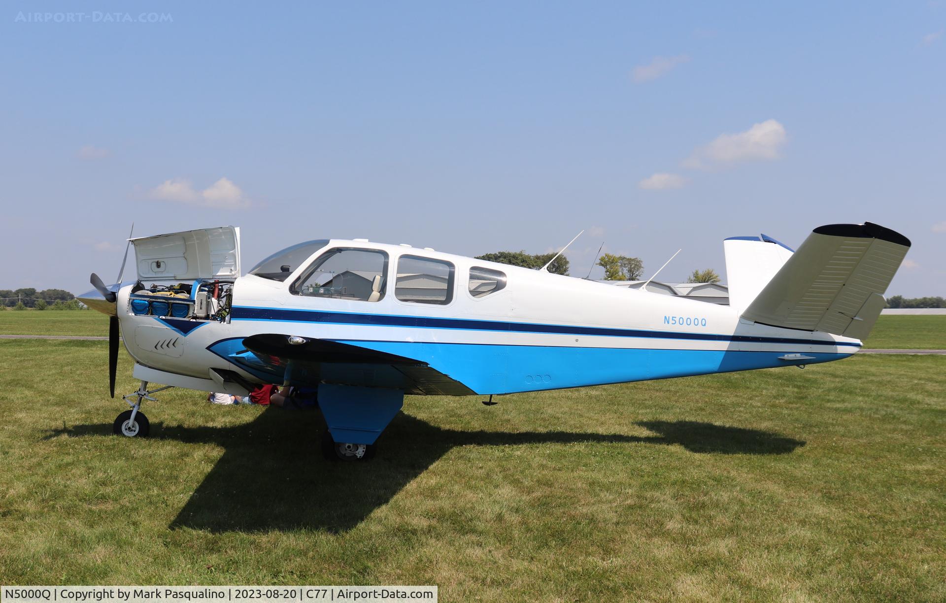 N5000Q, 1957 Beech H35 Bonanza C/N D-5000, Beech H35