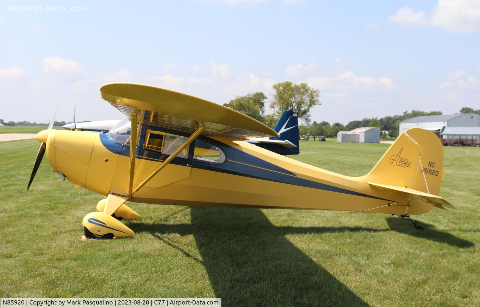 N85920, 1946 Aeronca 11AC Chief C/N 11AC-332, Aeronca 11AC