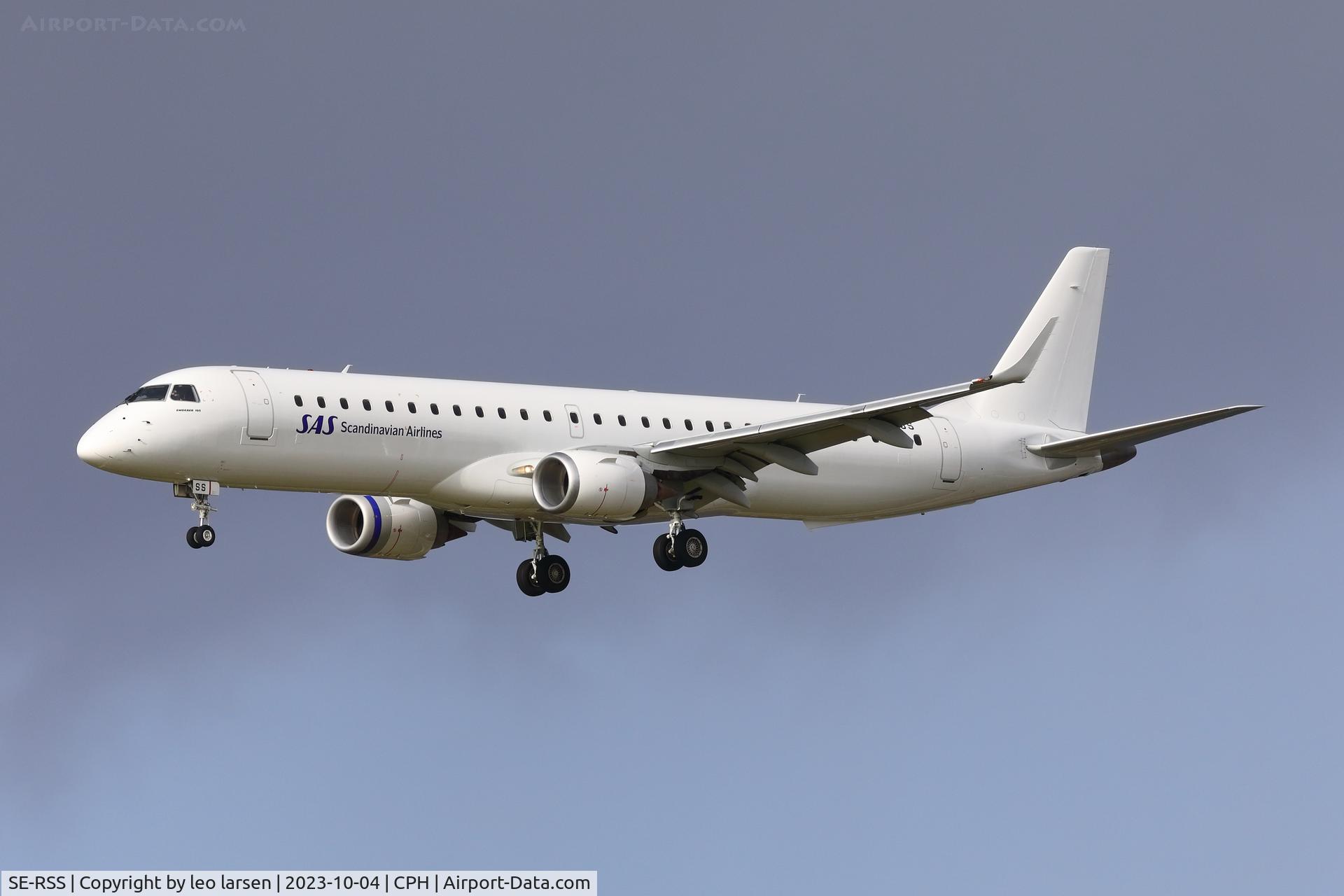 SE-RSS, 2011 Embraer ERJ-195LR (ERJ-190-200LR) C/N 19000437, Copenhagen 4.10.2023