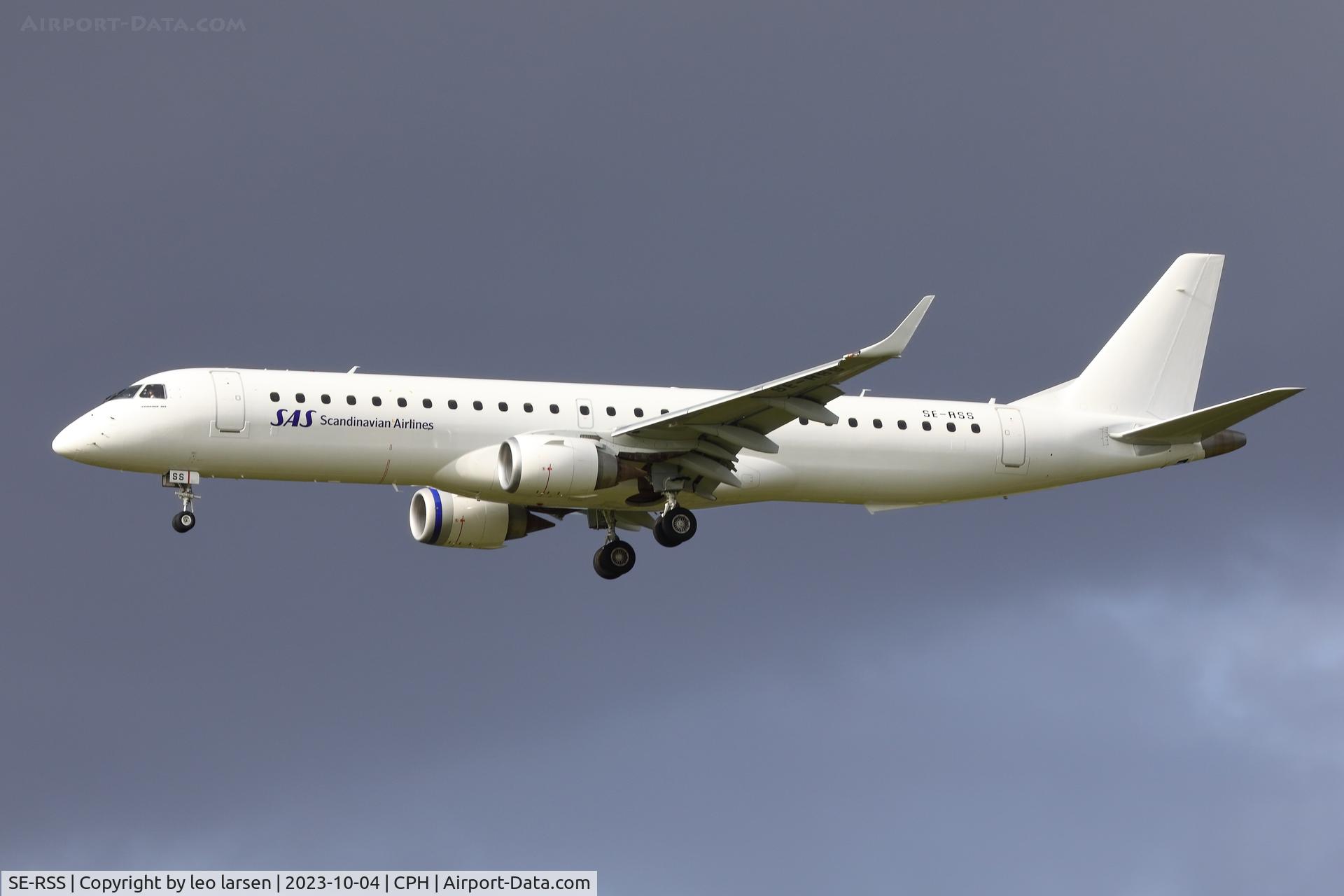 SE-RSS, 2011 Embraer ERJ-195LR (ERJ-190-200LR) C/N 19000437, Copenhagen 4.10.2023