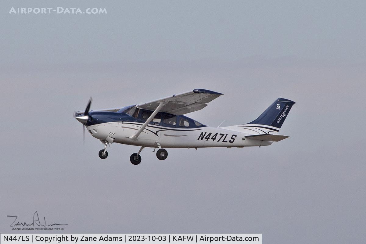 N447LS, 2014 Cessna T206H Turbo Stationair Turbo Stationair C/N T20609156, Departing Perot Field, Fort Worth, TX