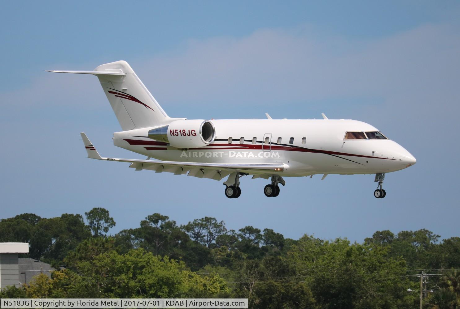N518JG, 1993 Canadair Challenger 601-3R (CL-600-2B16) C/N 5137, Challenger 601 Joe Gibbs Racing zx