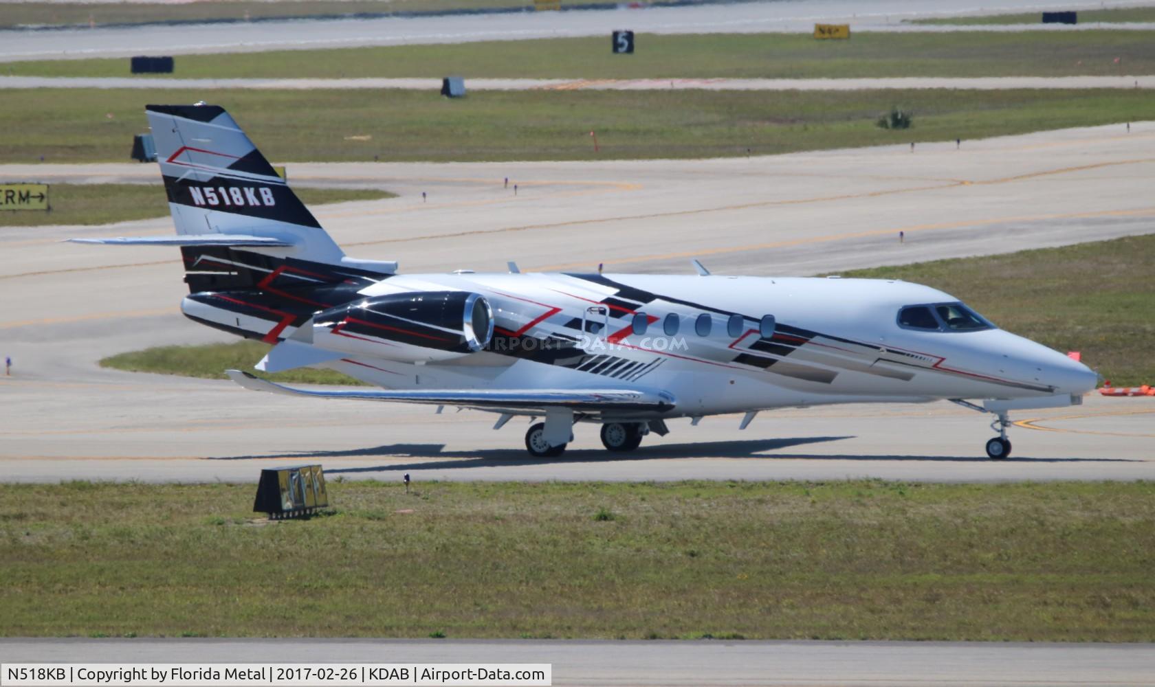 N518KB, 2016 Cessna 680A Citation Latitude C/N 680A-0067, C680A Kyle Busch zx