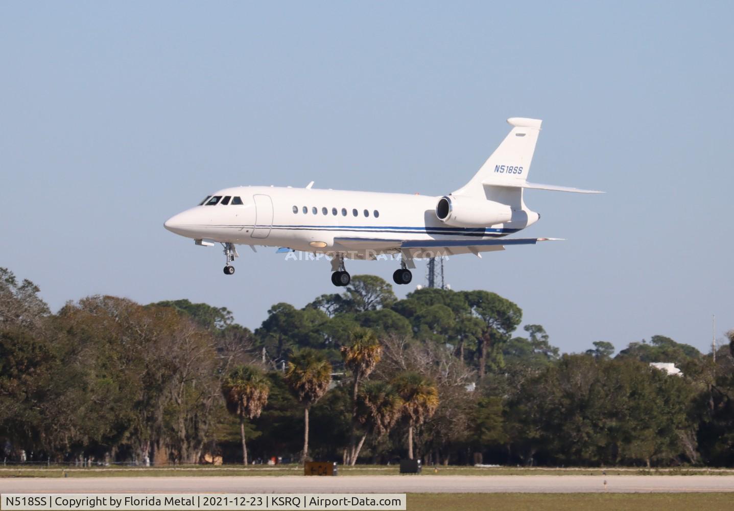 N518SS, 1999 Dassault Falcon 2000 C/N 100, Falcon 2000 zx