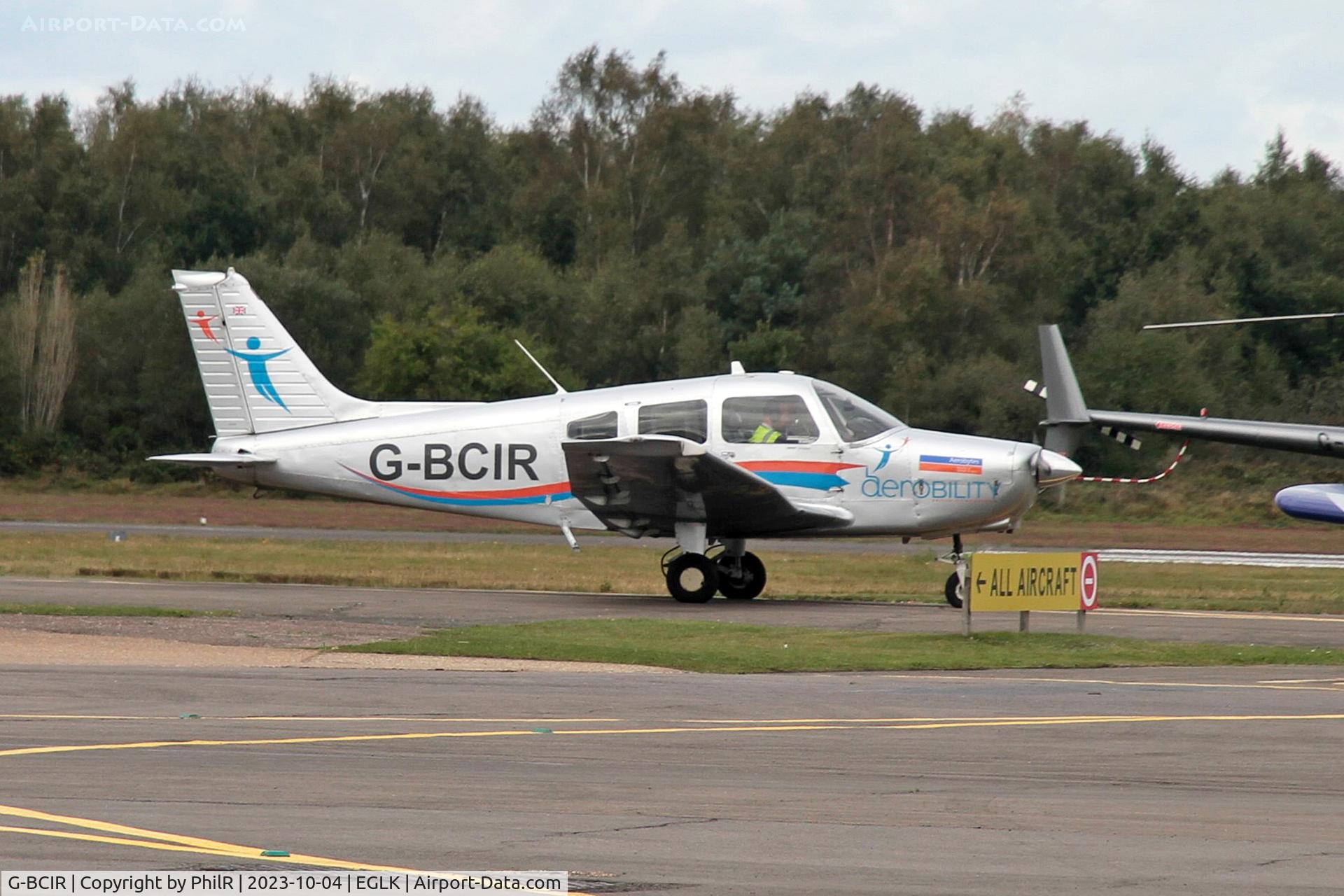 G-BCIR, 1974 Piper PA-28-151 Cherokee Warrior C/N 28-7415401, G-BCIR 1974 Piper PA-28-151 (Modified) Cherokee Warrior Blackbushe