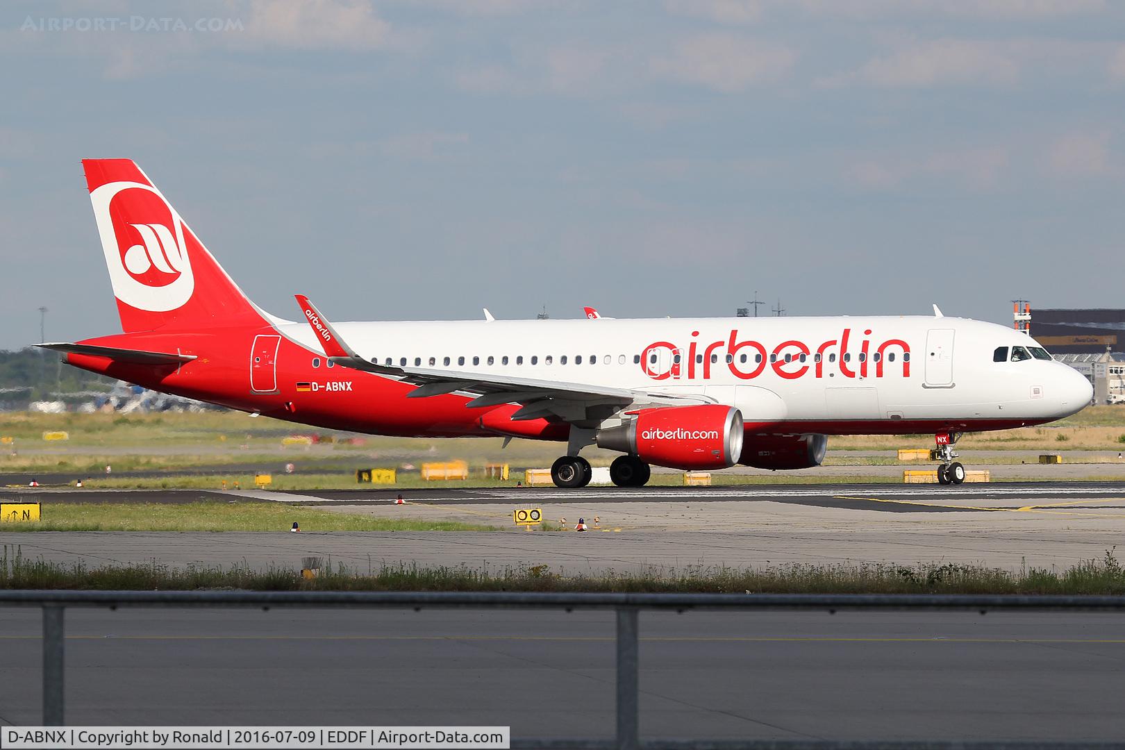 D-ABNX, 2016 Airbus A320-214 C/N 6927, at fra