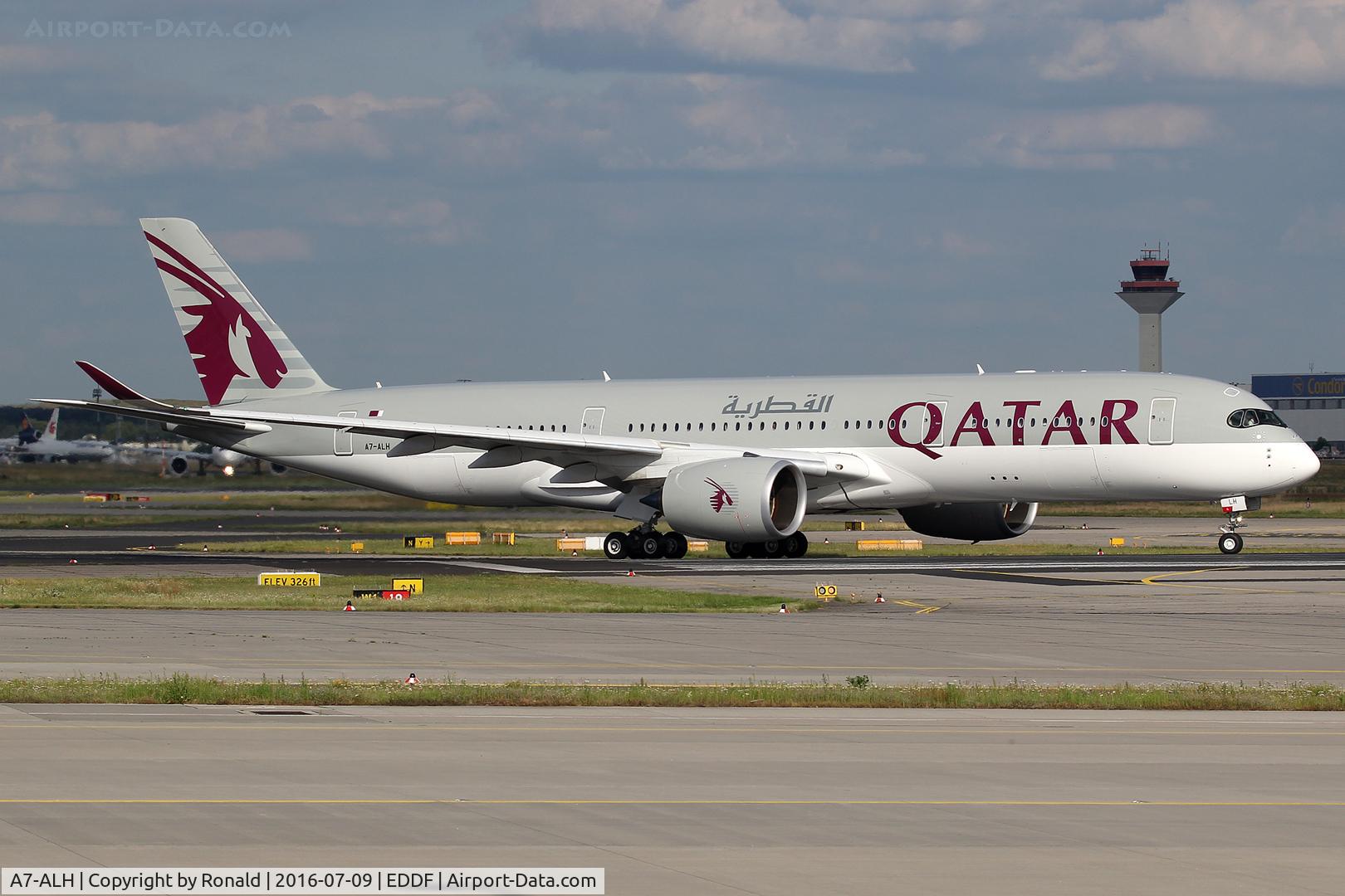 A7-ALH, 2015 Airbus A350-941 C/N 012, at fra