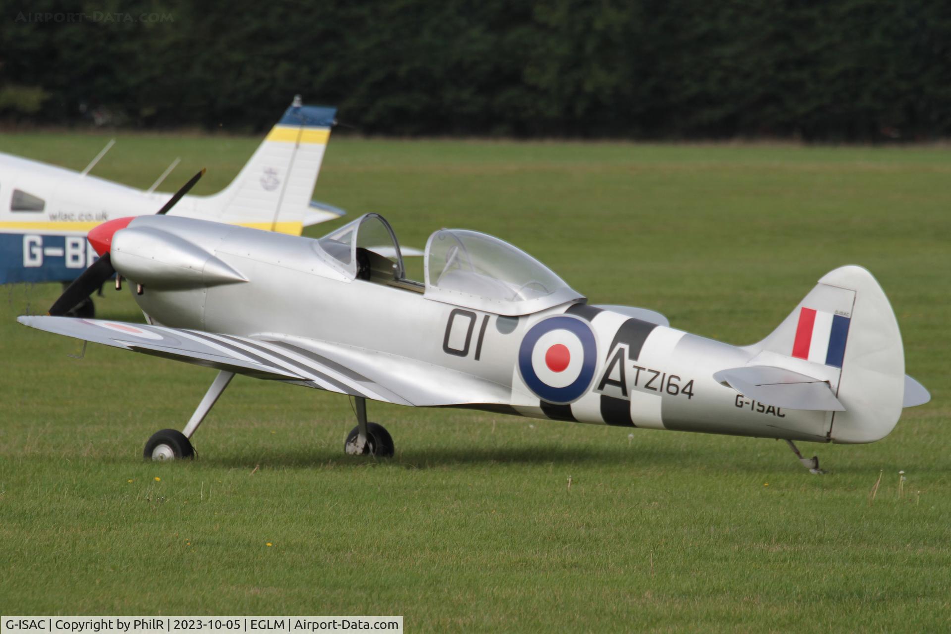 G-ISAC, 2015 Isaacs Spitfire C/N LAA 027-15134, G-ISAC 2015 Isaacs Spitfire White Waltham