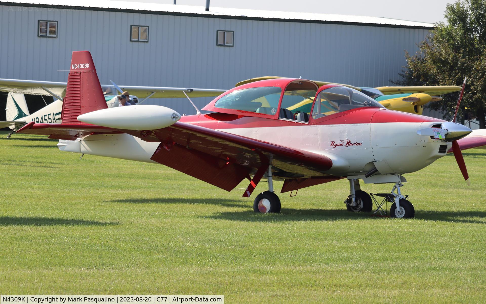 N4309K, 1948 Ryan Navion C/N NAV-4-1309, Ryan Navion