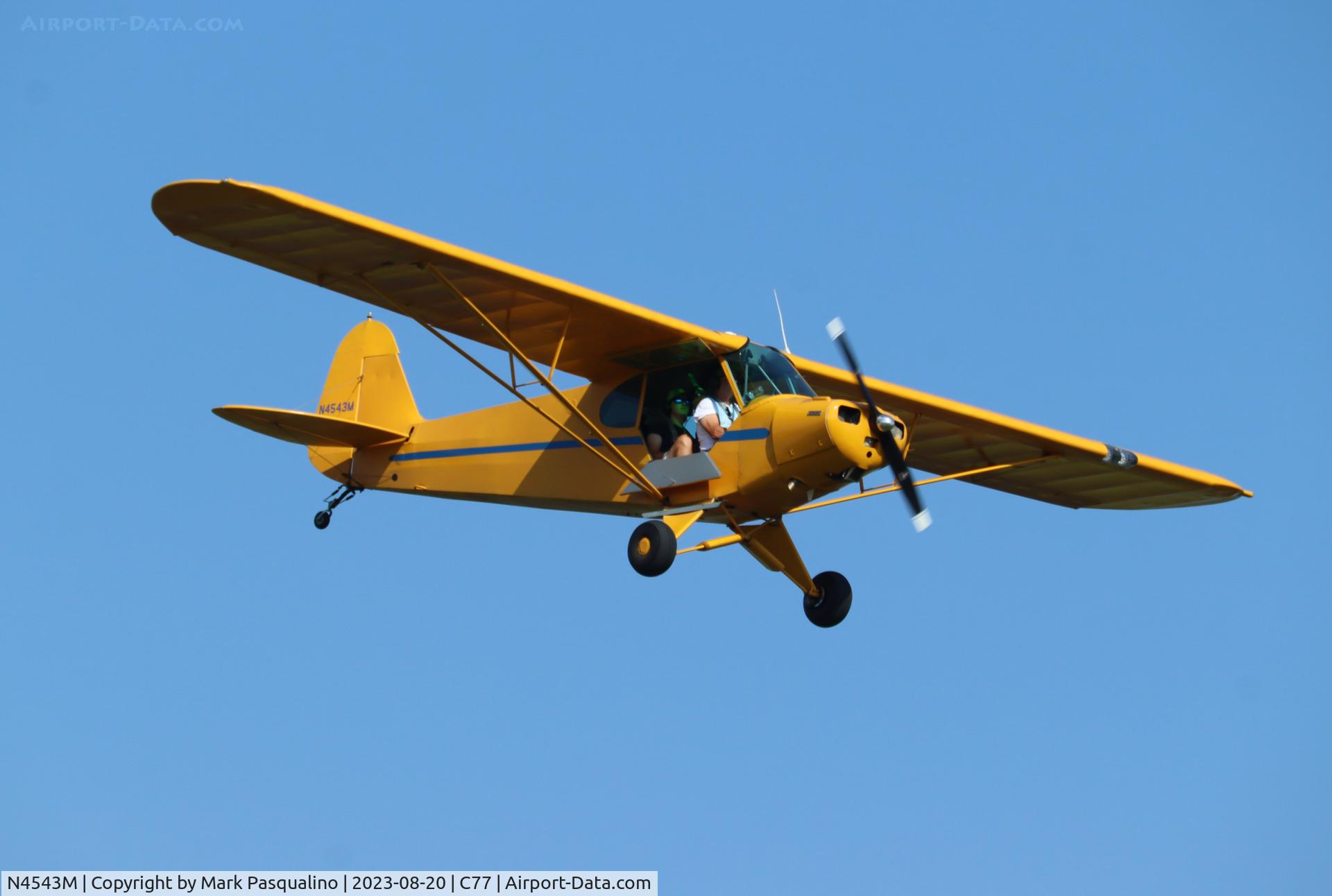 N4543M, 1947 Piper PA-11 Cub Special C/N 11-47, Piper PA-11