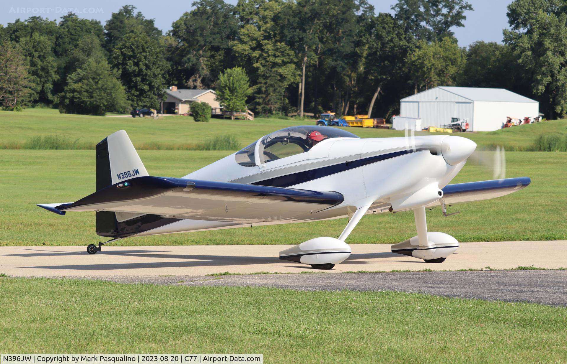 N396JW, 2000 Vans RV-6 C/N 24501, Vans RV-6