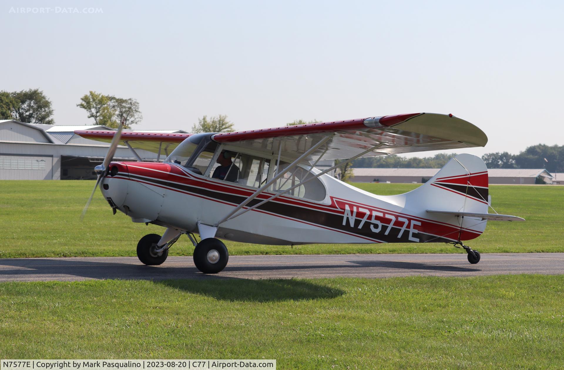 N7577E, 1958 Champion 7EC C/N 7FC-265, Champion 7EC
