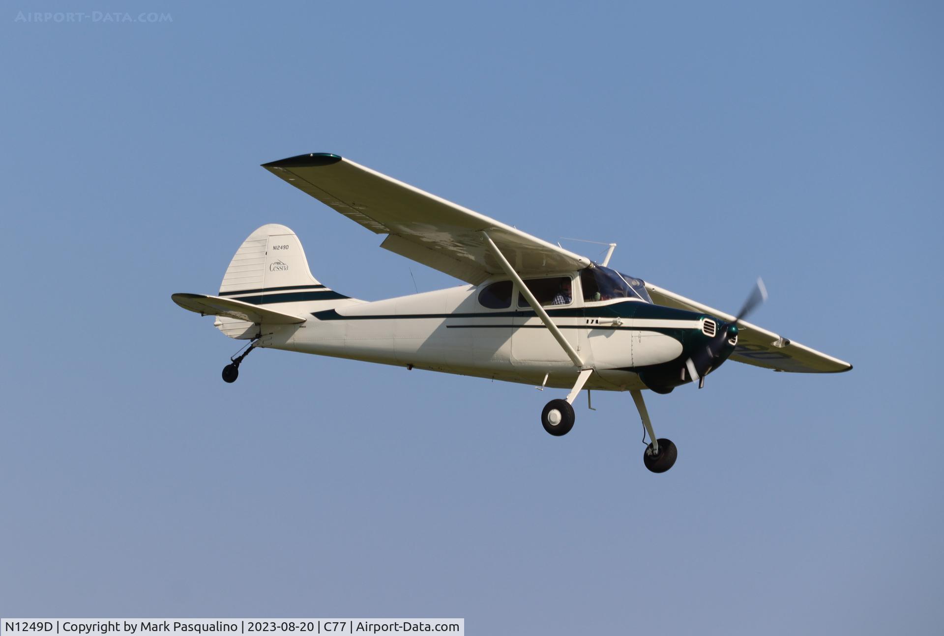 N1249D, 1951 Cessna 170A C/N 20121, Cessna 170A