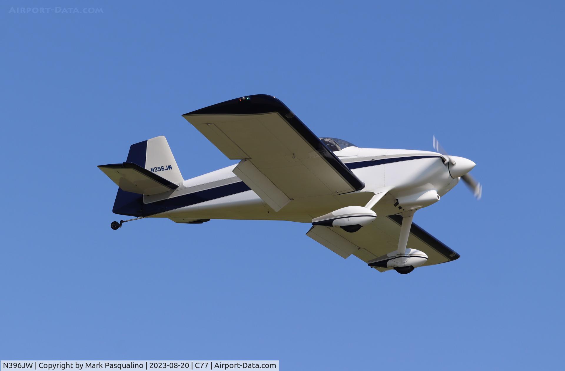 N396JW, 2000 Vans RV-6 C/N 24501, Vans RV-6
