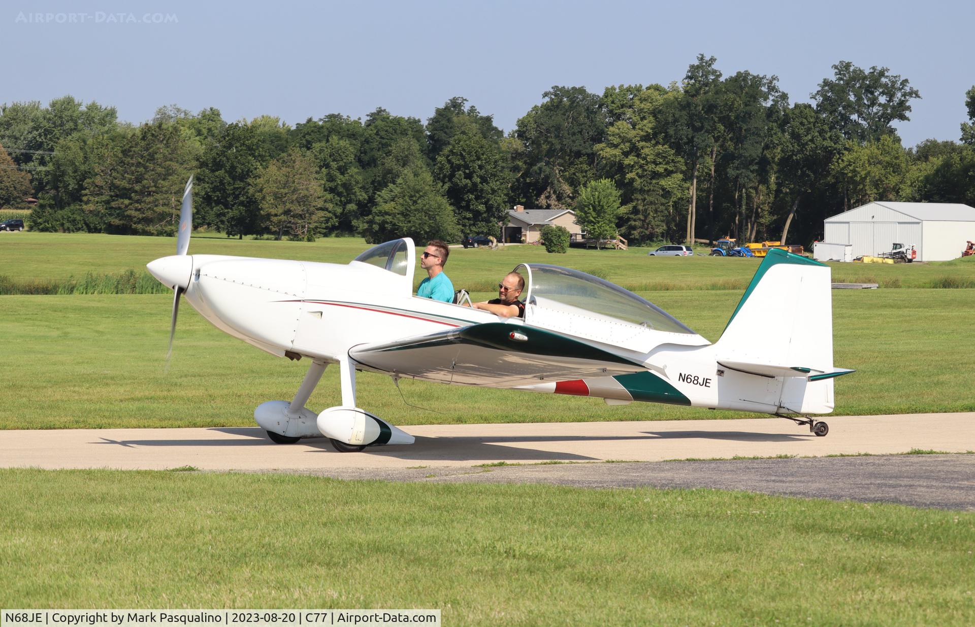 N68JE, 2005 Van's RV-8 C/N 80945, Vans RV-8