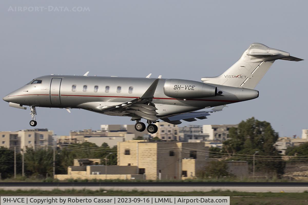 9H-VCE, 2014 Bombardier Challenger 350 (BD-100-1A10) C/N 20540, Runway 31