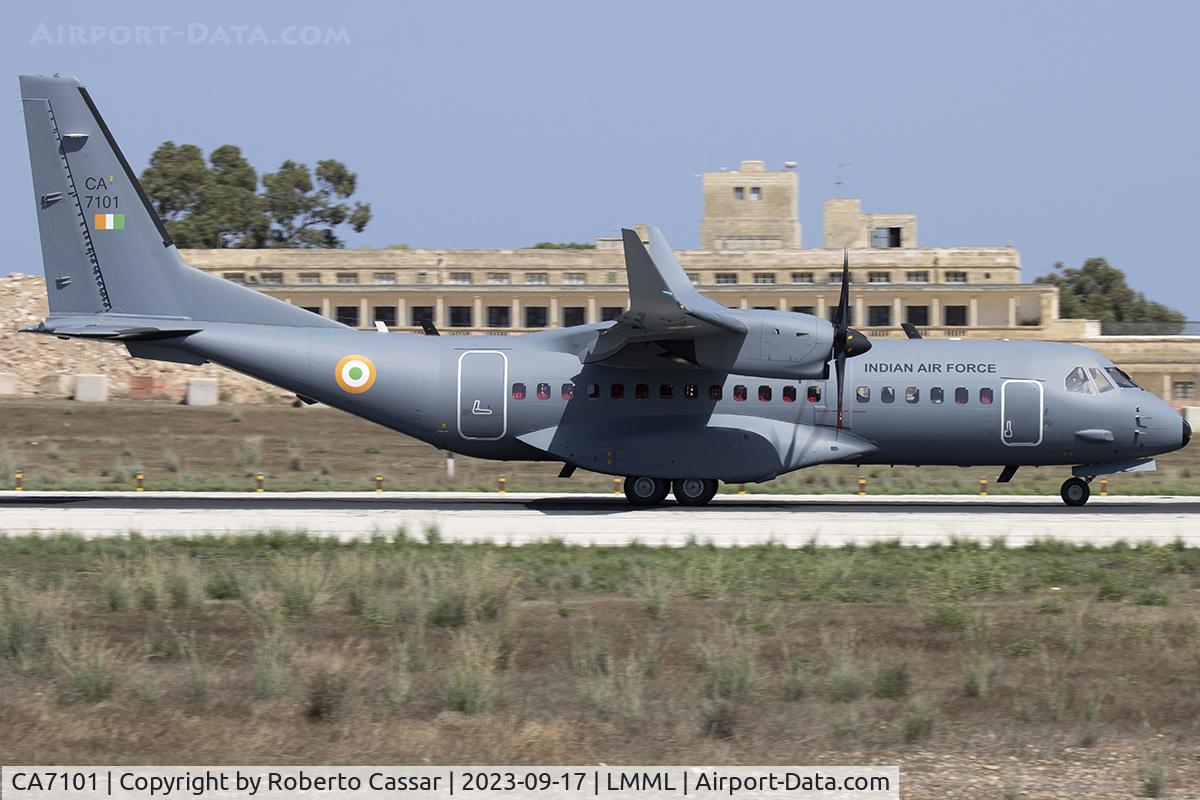CA7101, 2023 Airbus C-295W C/N S-209, Runway 13