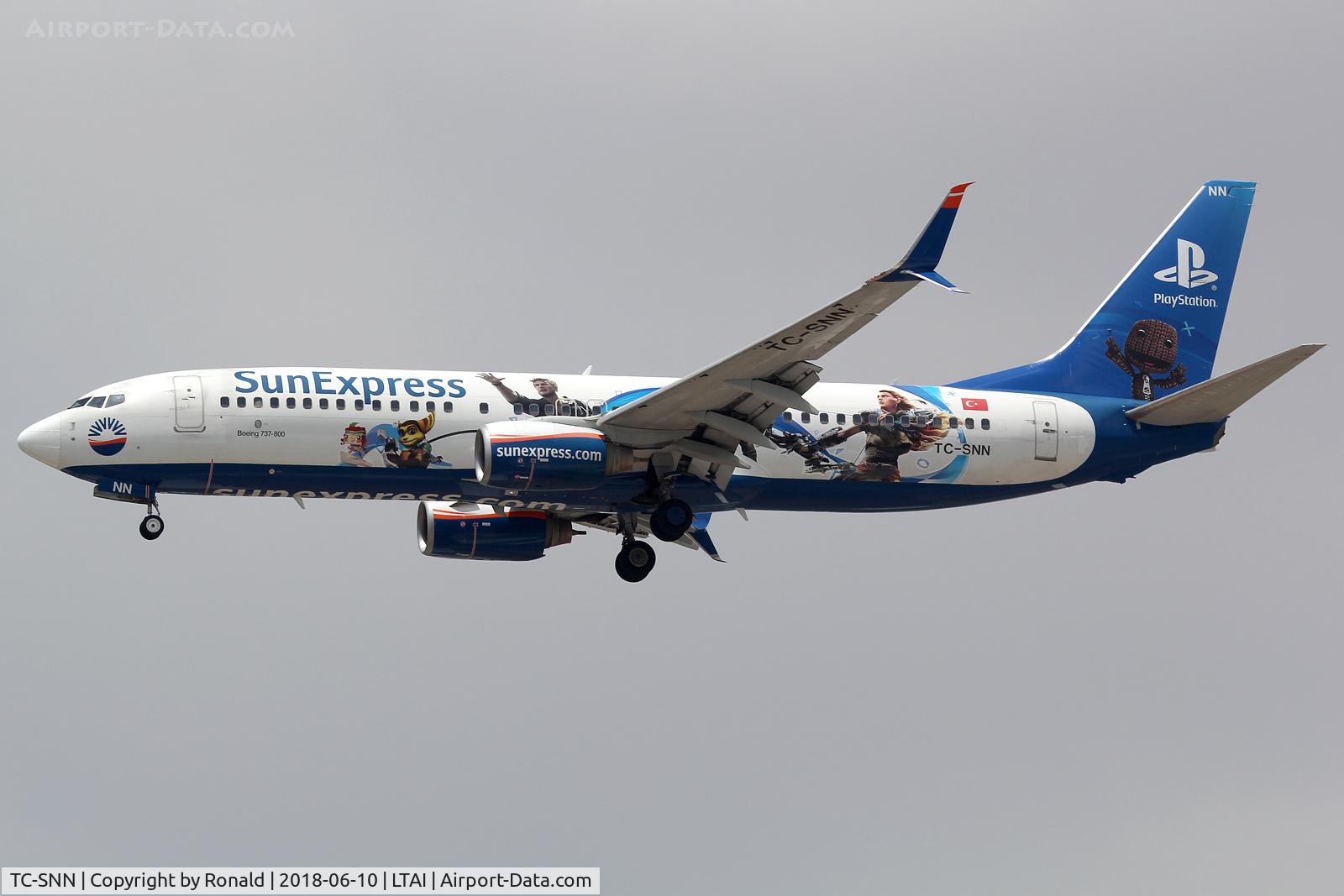 TC-SNN, 2010 Boeing 737-8HC C/N 40775, at ayt
