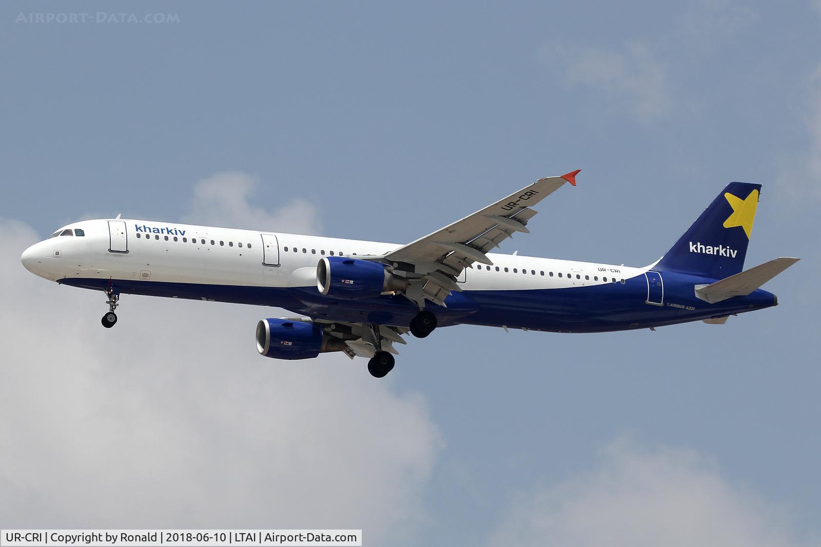 UR-CRI, 2004 Airbus A321-211 C/N 2330, at ayt