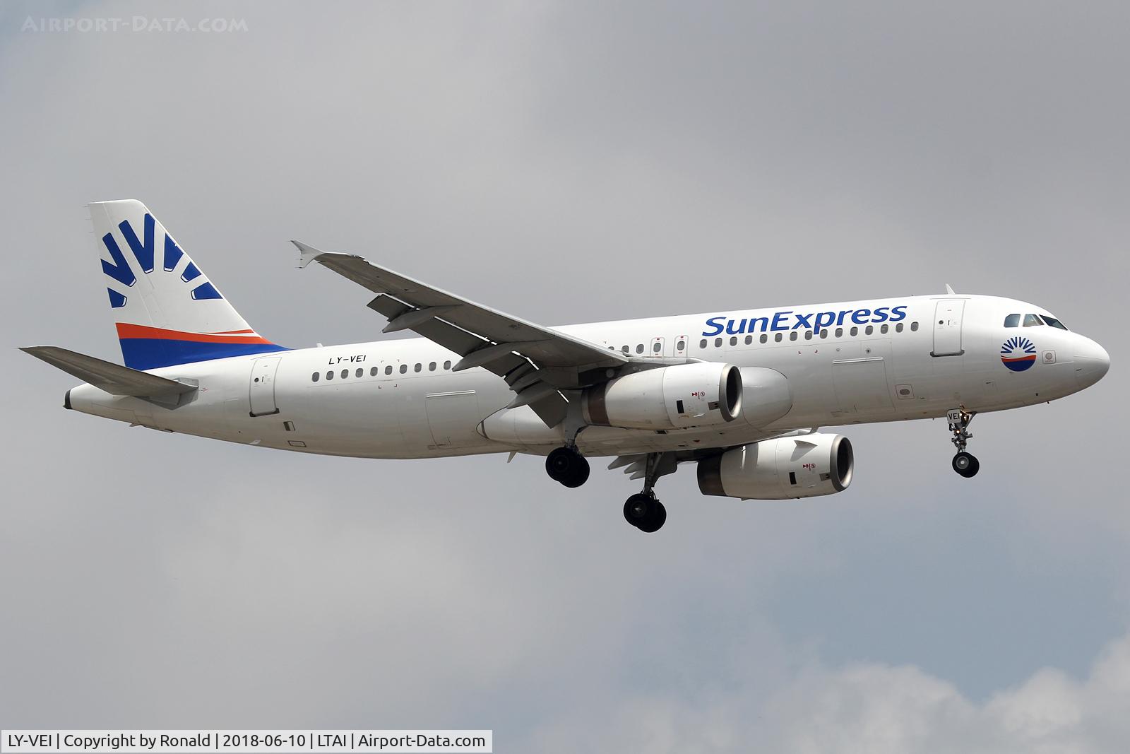LY-VEI, 1998 Airbus A320-233 C/N 0902, at ayt