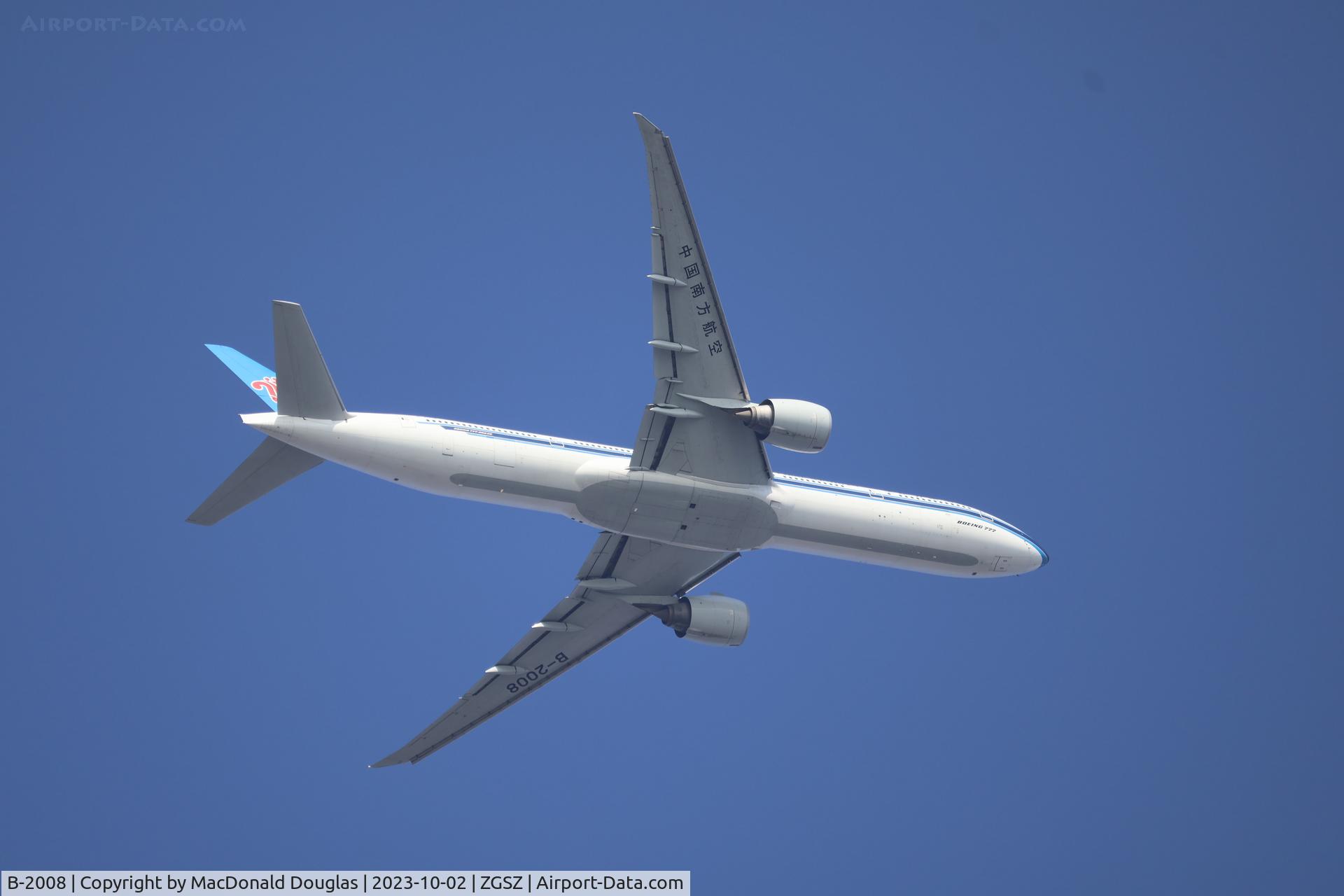 B-2008, 2014 Boeing 777-31B/ER C/N 43222, SZX/ZGSZ