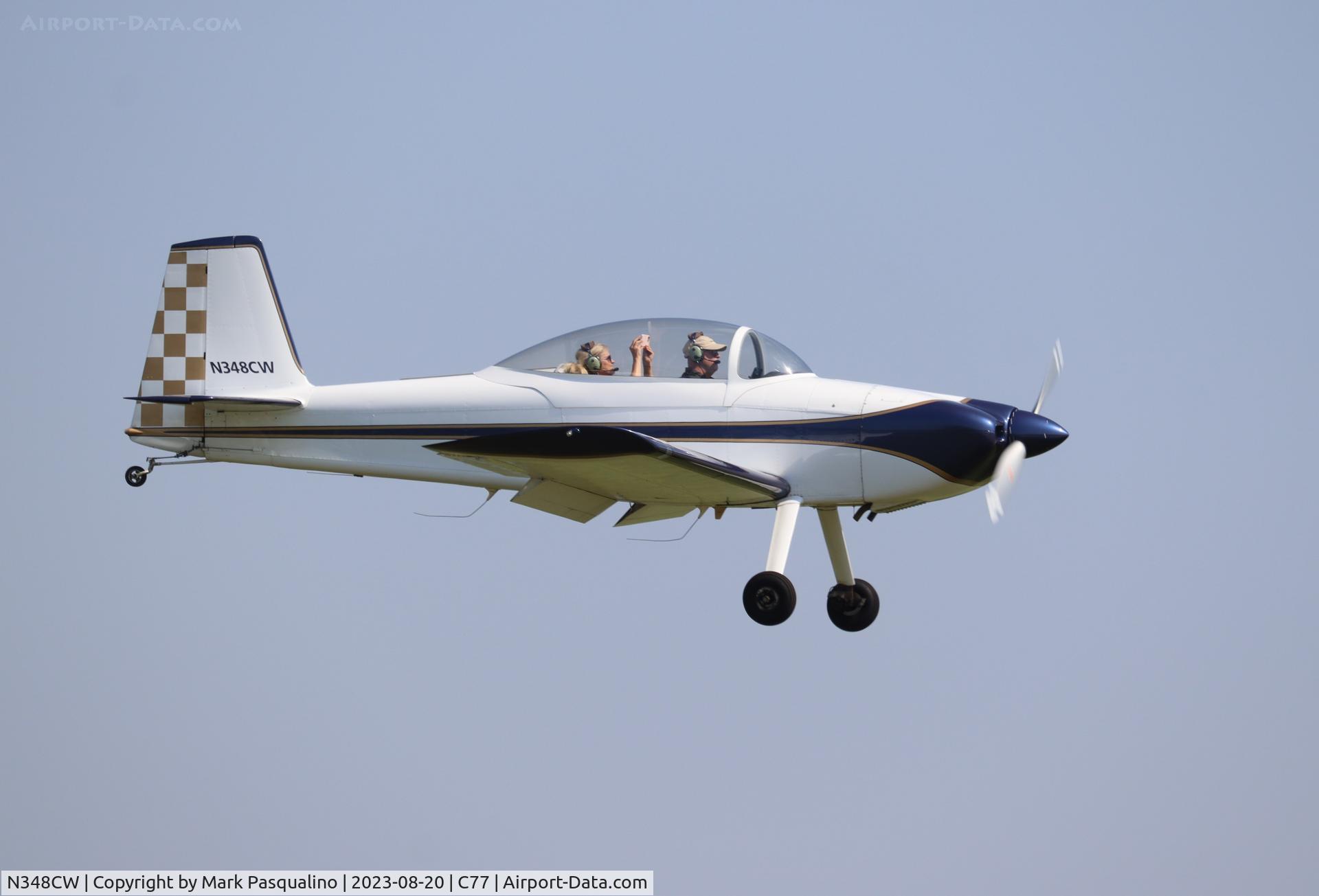 N348CW, 1999 Vans RV-8 C/N 8044-99, Vans RV-8