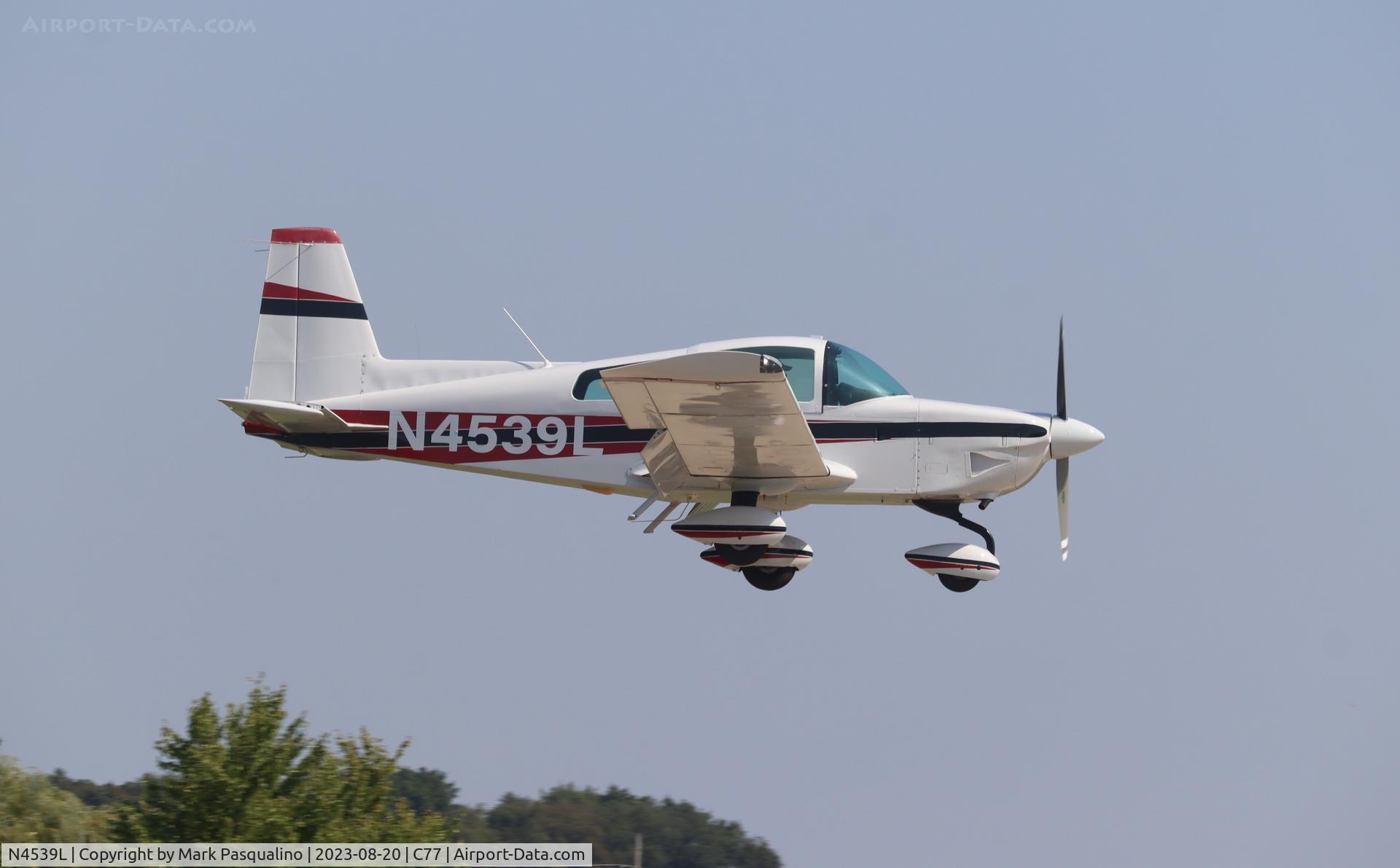 N4539L, 1979 Grumman American AA-5B Tiger C/N AA5B1300, Grumman American AA-5B