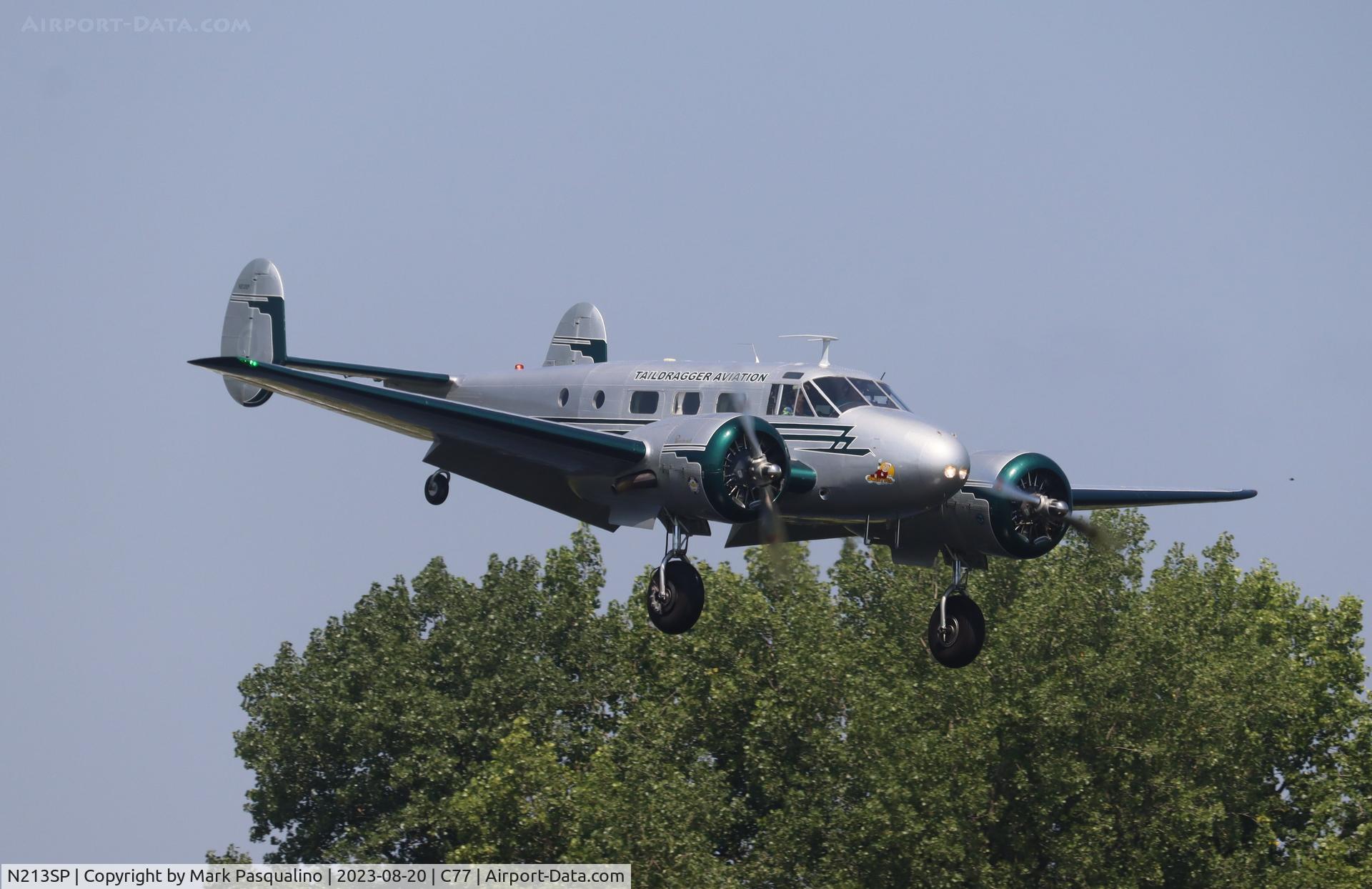 N213SP, 1952 Beech C-45H Expeditor C/N AF-860, Beech C-45H