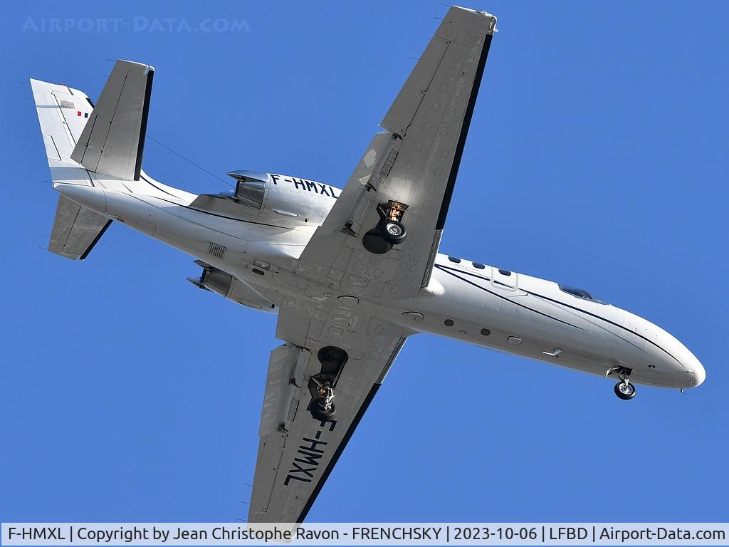 F-HMXL, 1990 Cessna 550 Citation II C/N 550-0634, ARL109 from Paris Le Bourget LBG