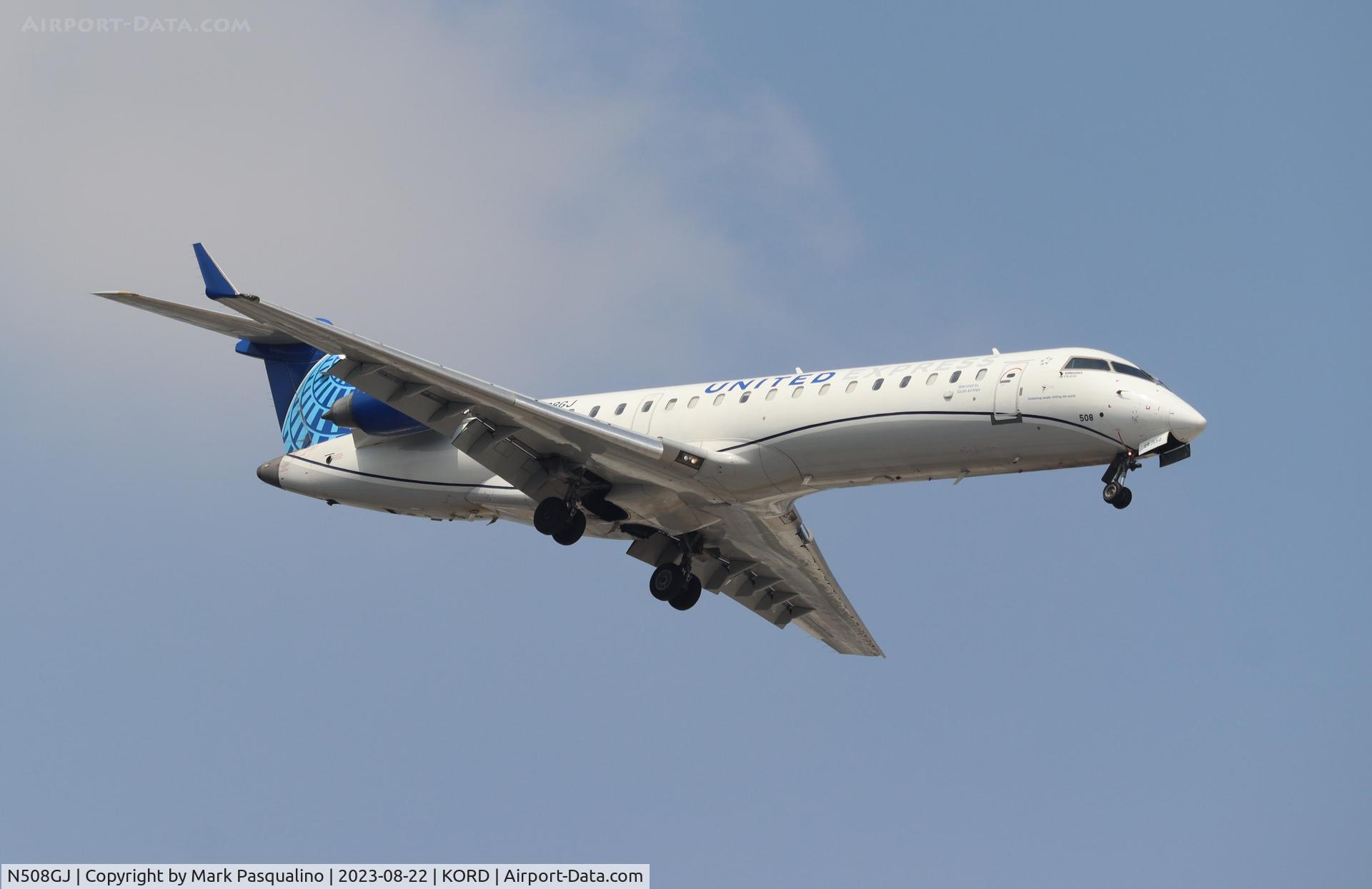 N508GJ, 2002 Bombardier CRJ-701 (CL-600-2C10) C/N 10045, CL-600-2C10
