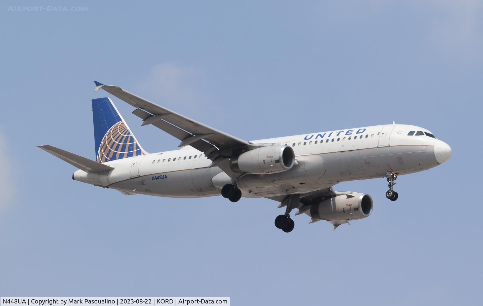 N448UA, 1998 Airbus A320-232 C/N 842, Airbus A320-232