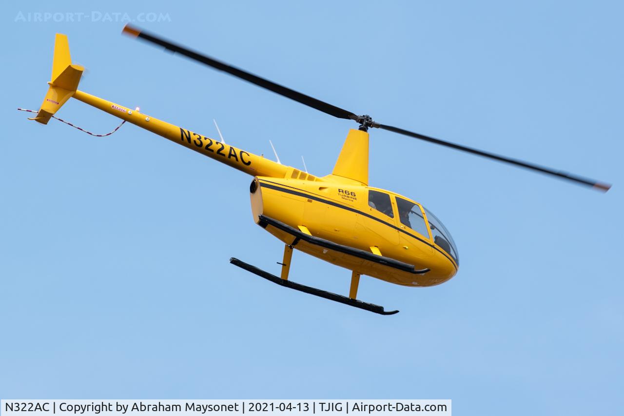 N322AC, Robinson R66 Turbine C/N 1037, New aircraft with that tail number