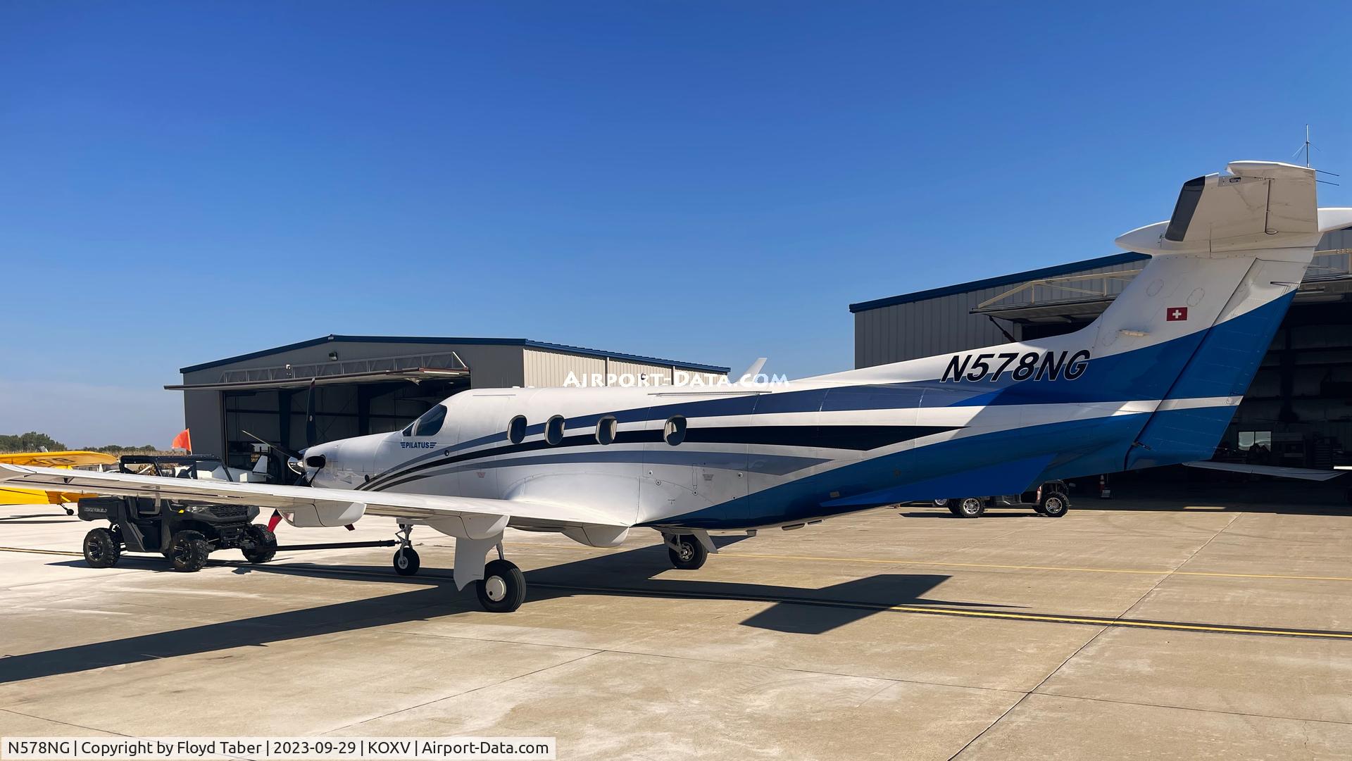 N578NG, 2015 Pilatus PC-12/47E C/N 1578, Attending Fly Iowa 2023