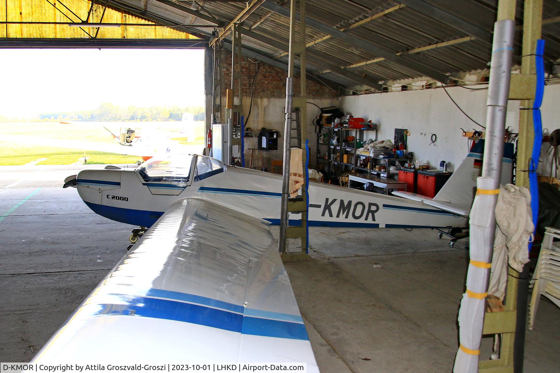 D-KMOR, 1992 Scheibe SF-25C Falke 2000 C/N 44532, LHKD - Kecskéd Airport, Hungary