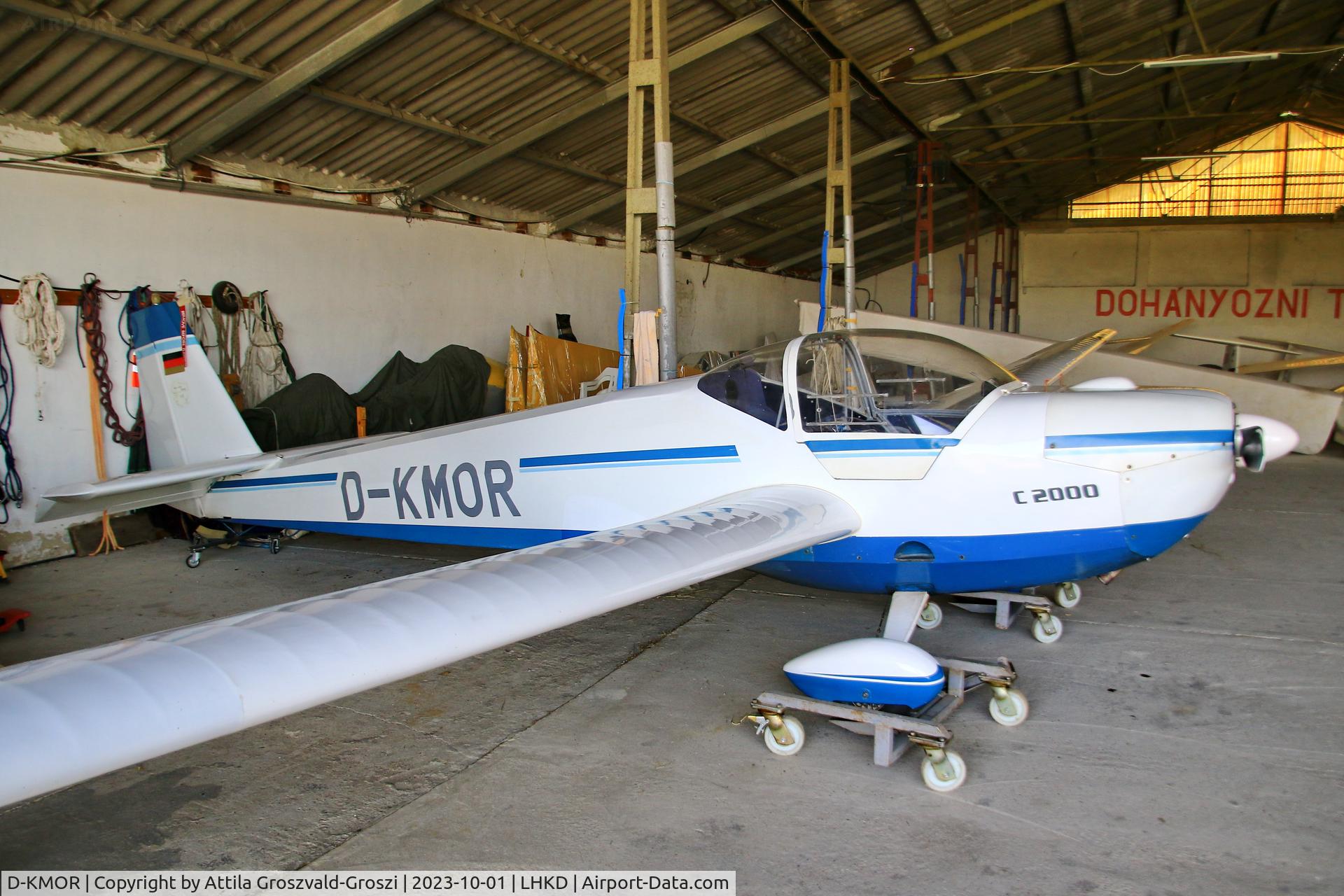 D-KMOR, 1992 Scheibe SF-25C Falke 2000 C/N 44532, LHKD - Kecskéd Airport, Hungary